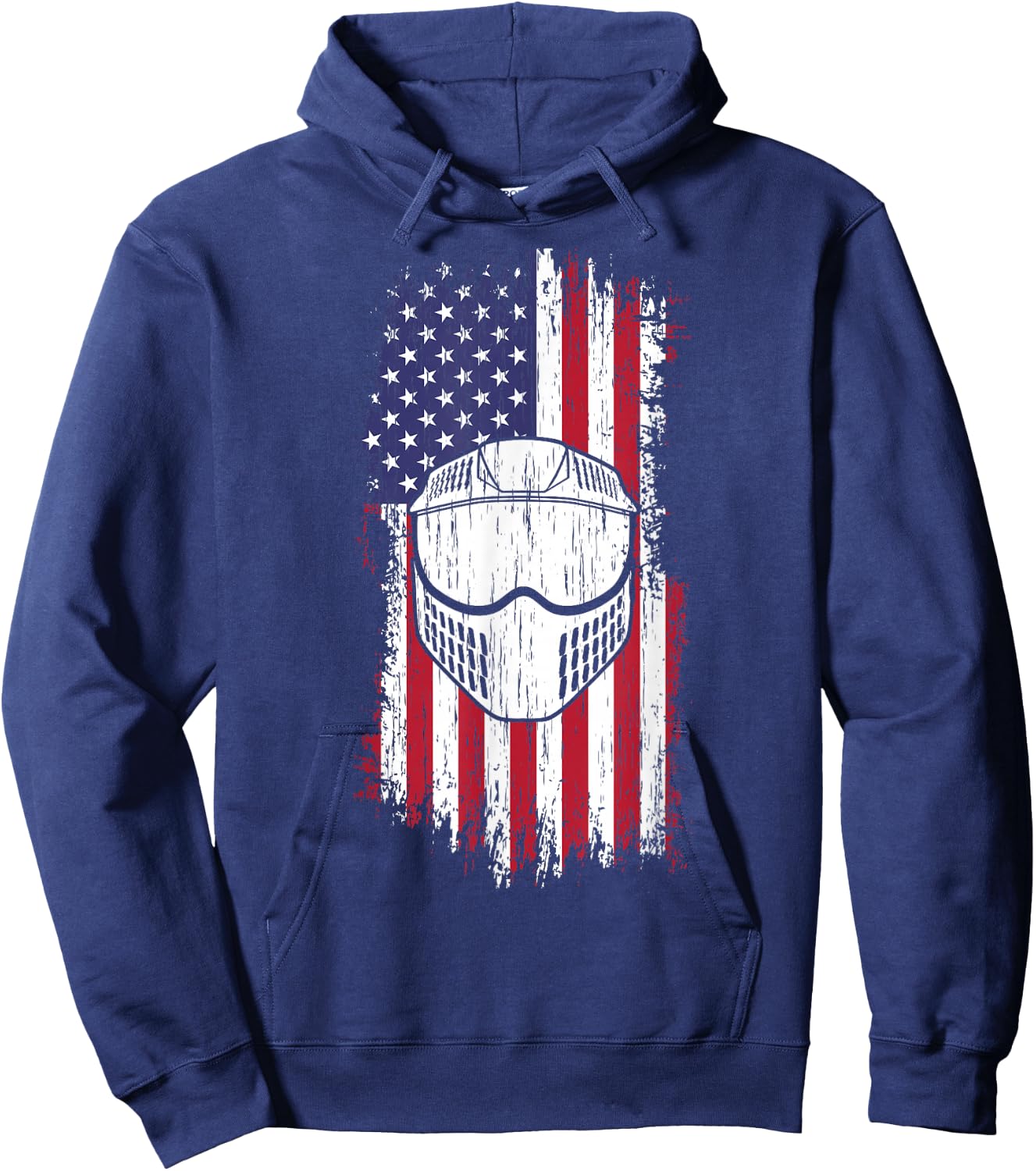 Airsoft Shirt - Grunge Airsoft Hoodie - Hoodie | Navy