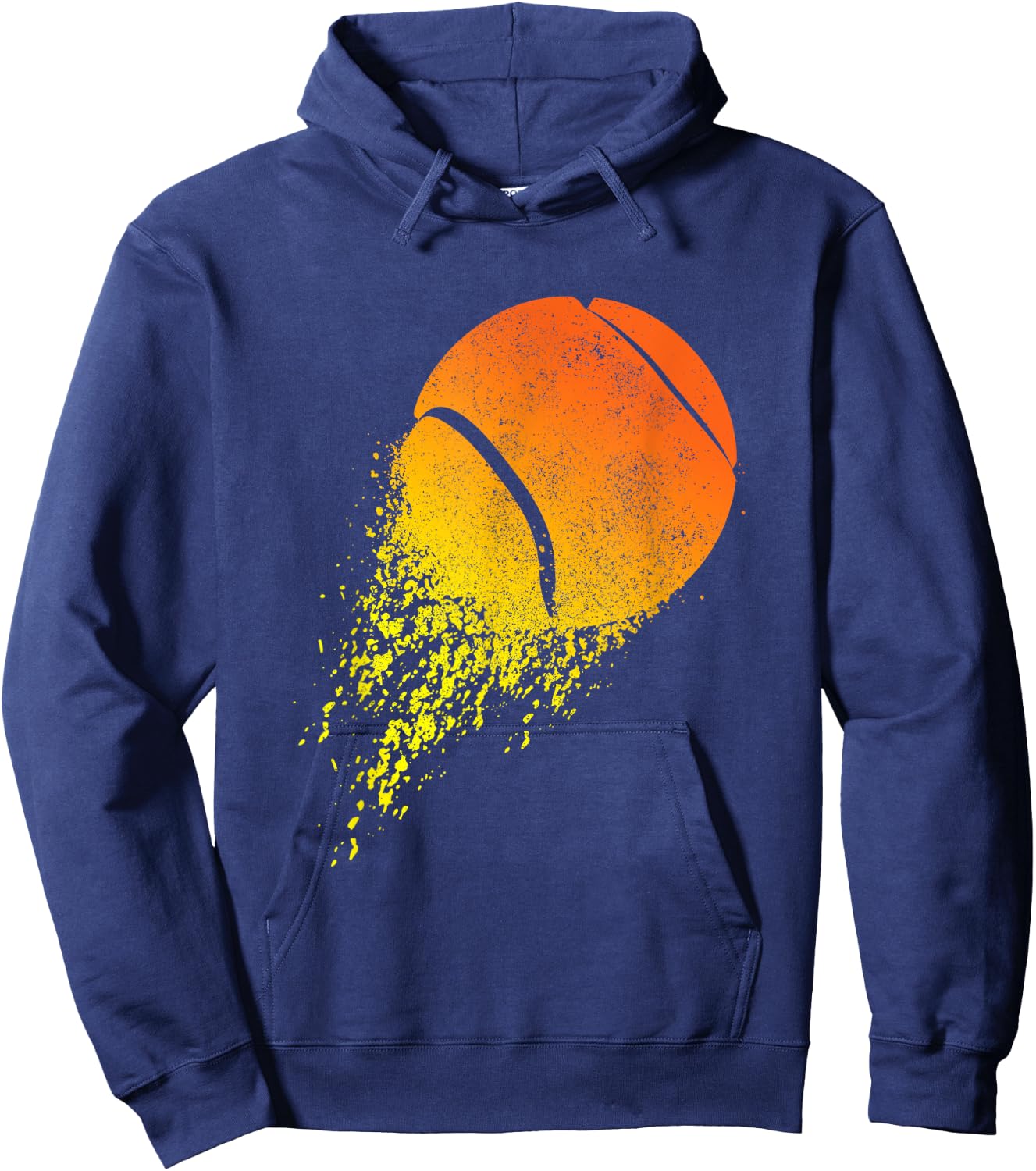 Tennis Player Sport Vintage Men Women Tennis Hoodie - Hoodie | Navy