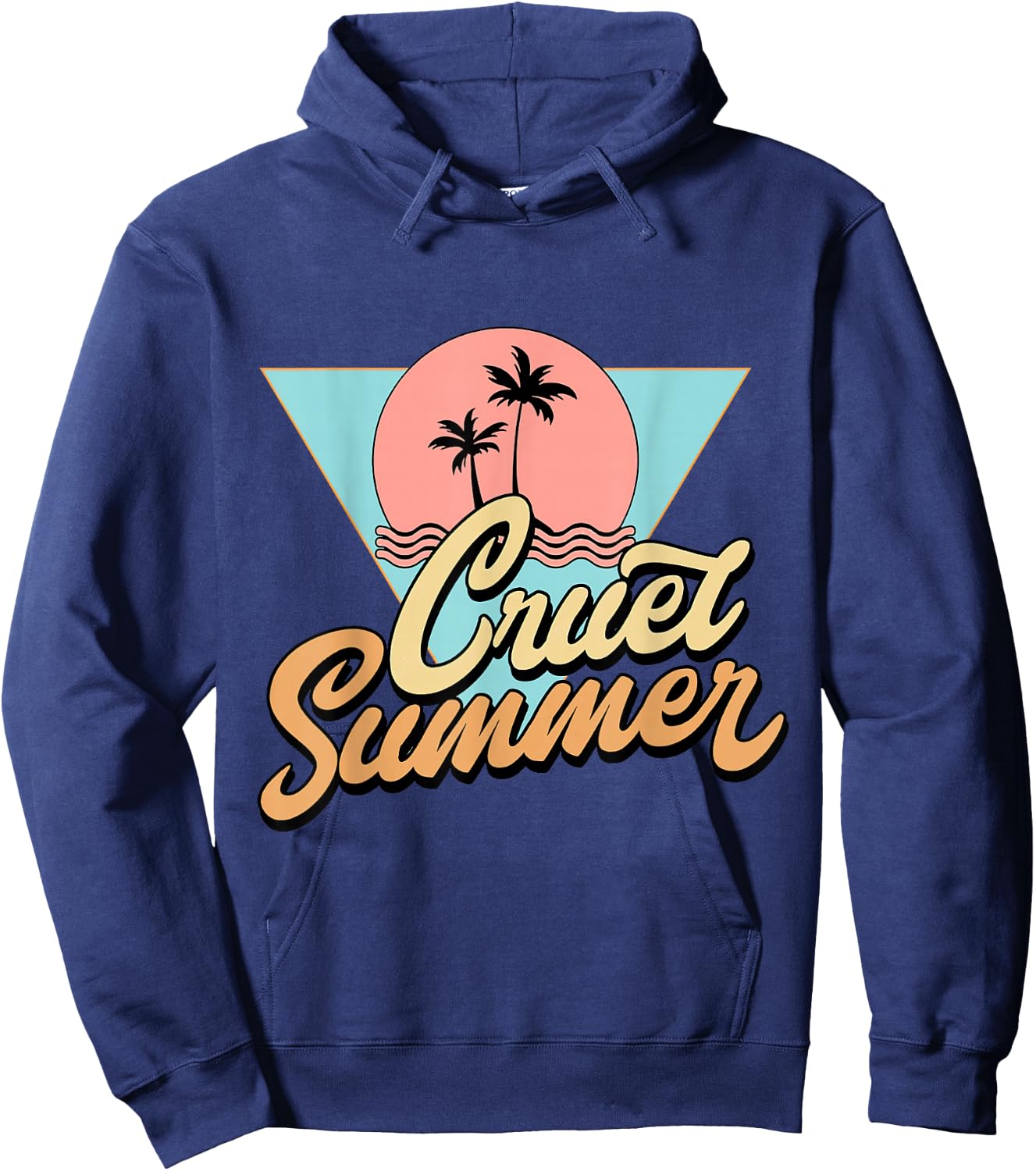 Cruel Summer Funny Cute Retro Vintage Hoodie - Hoodie | Navy