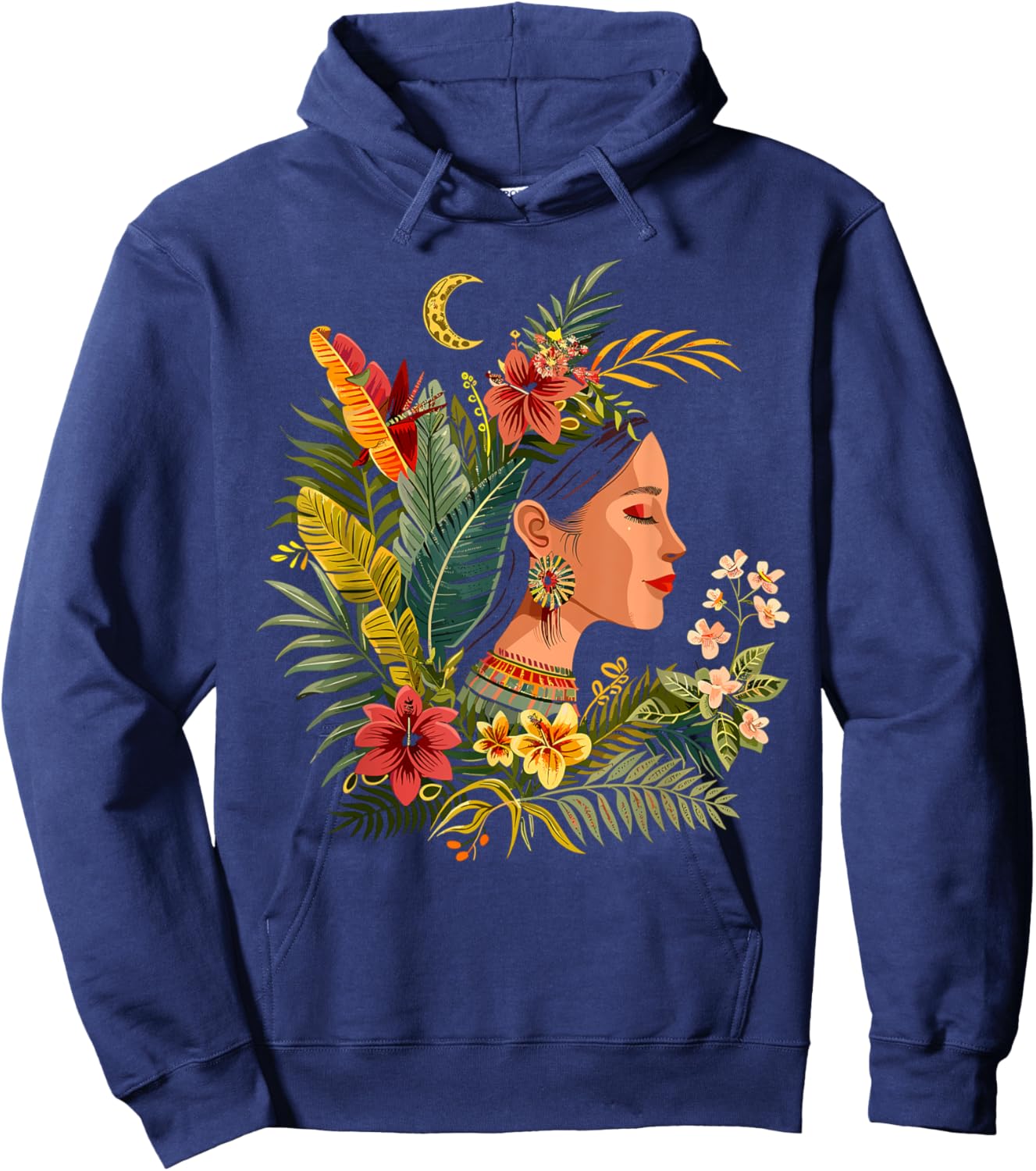 Maya God Mayan Mythology Ix Chel Goddess Hoodie - Hoodie | Navy