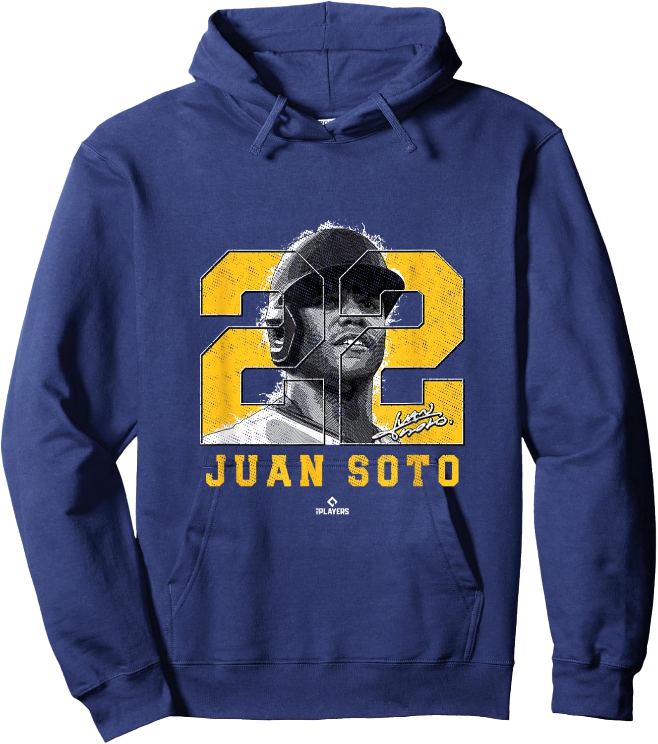 Juan Soto Silhouette San Diego MLBPA Hoodie - Hoodie | Navy