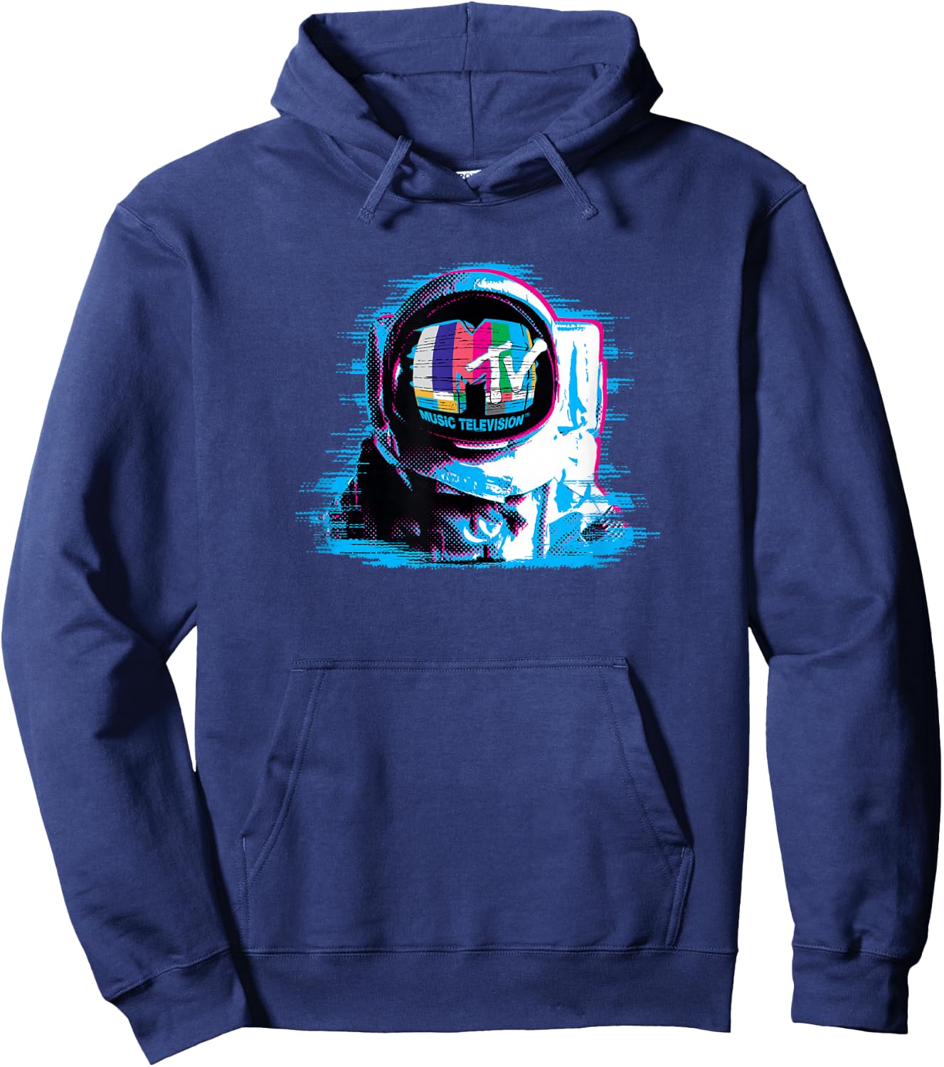 MTV - Astronaut Logo Hoodie - Hoodie | Navy