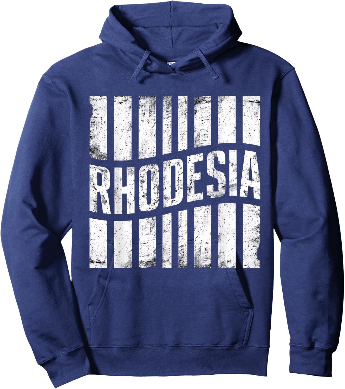 Vintage Rhodesia South African Country Shirt Hoodie - Hoodie | Navy