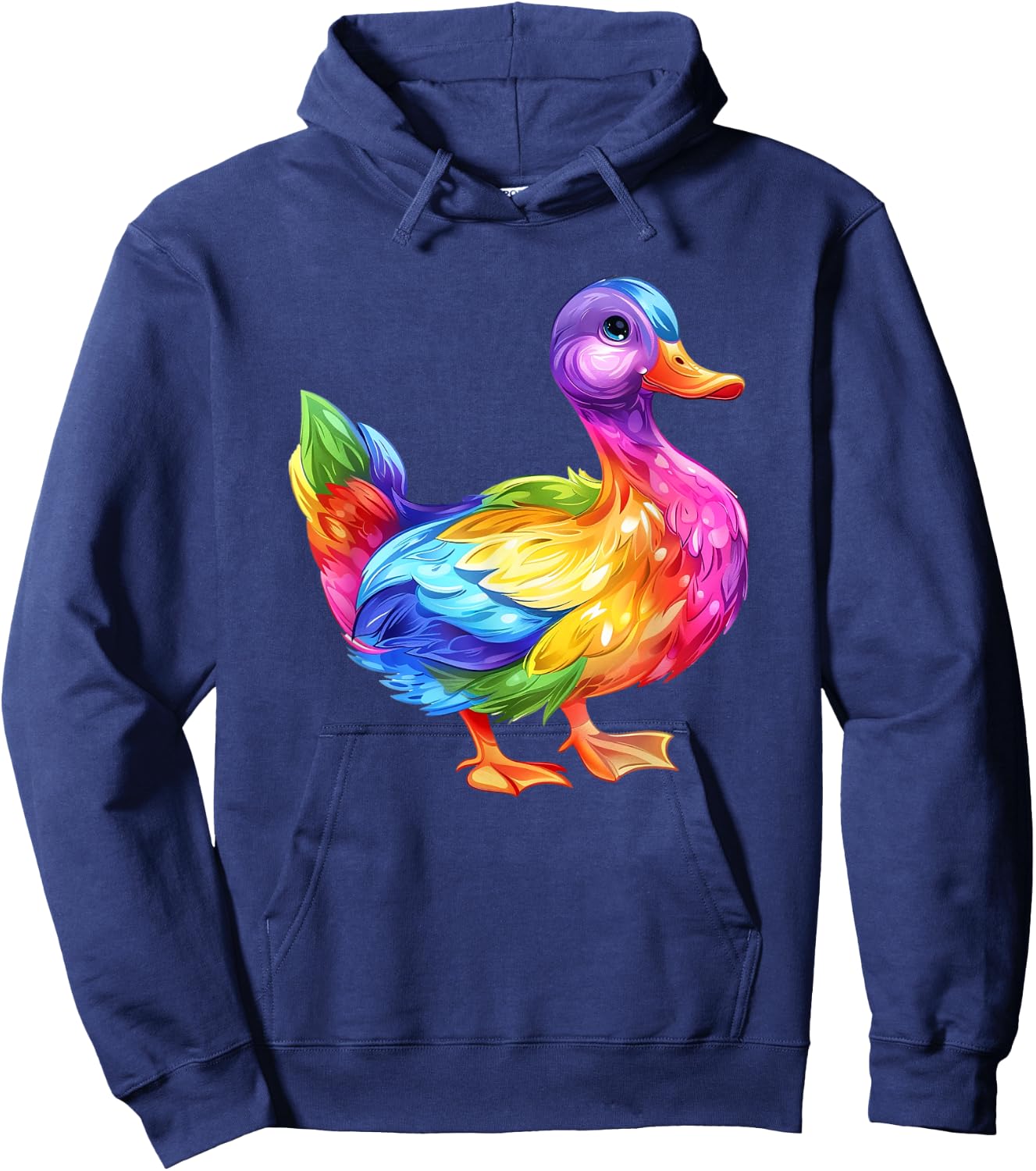Duck Rainbow Hoodie - Hoodie | Navy
