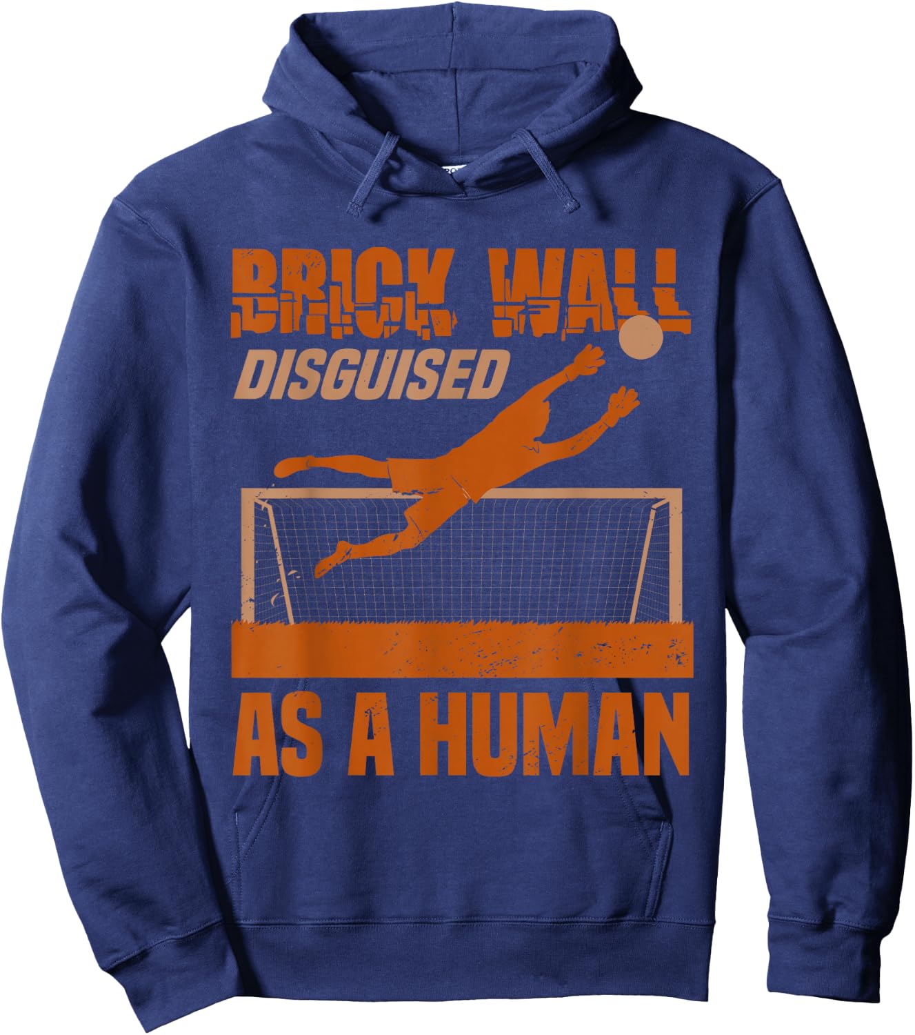 Funny Goaltender Soccer Kids Goal Soccer Goalie Hoodie - Hoodie | Navy