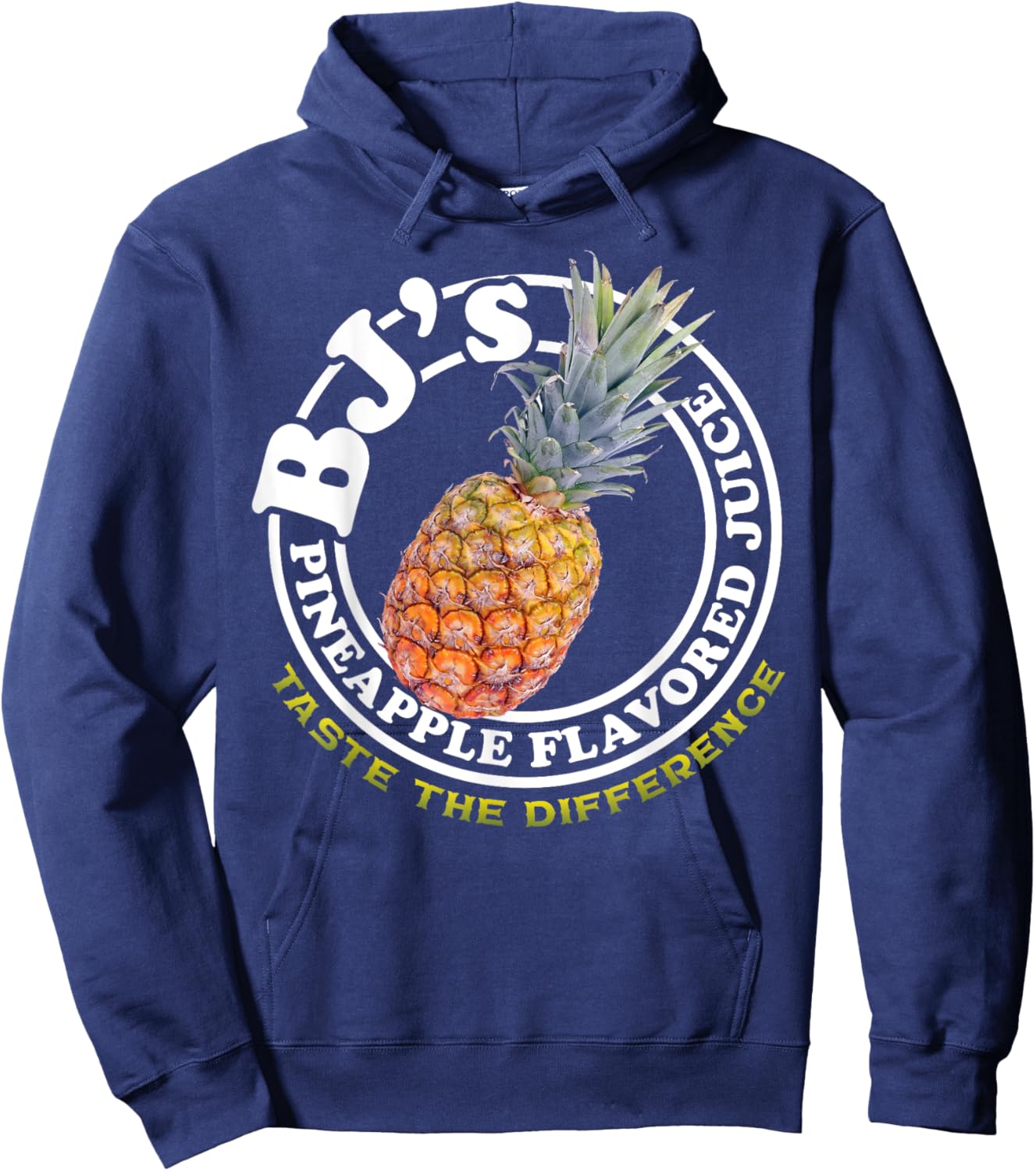 Funny Adult Humor Joke Pineapple Shirt Gift Hoodie - Hoodie | Navy
