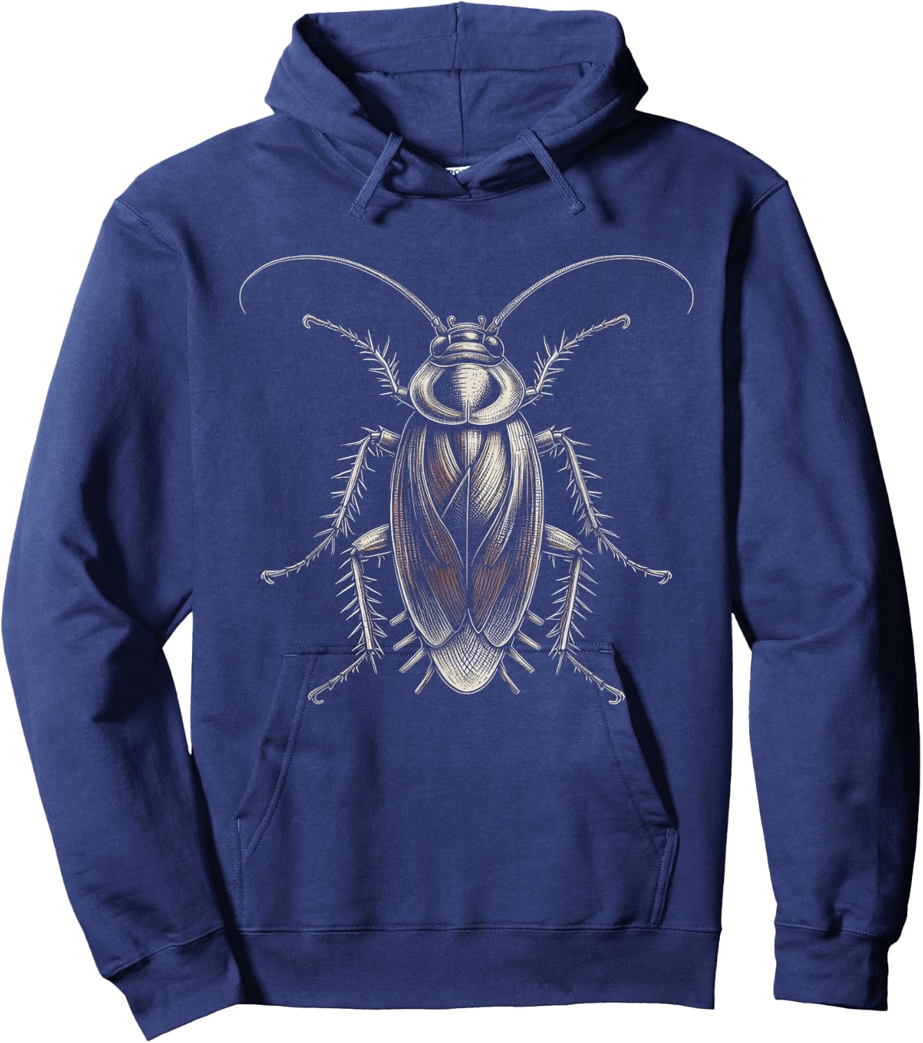 Cockroach Graphic Art Design Hoodie - Hoodie | Navy