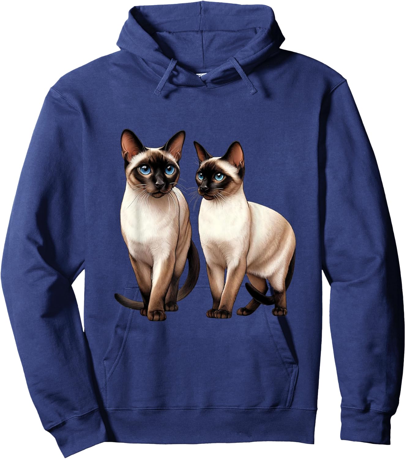Siamese Cat Women Kids Hoodie - Hoodie | Navy