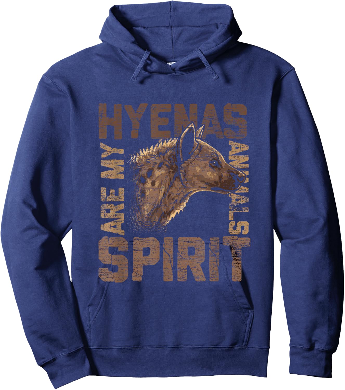 Hyenas are my spiritual animals Hyena Hoodie - Hoodie | Navy