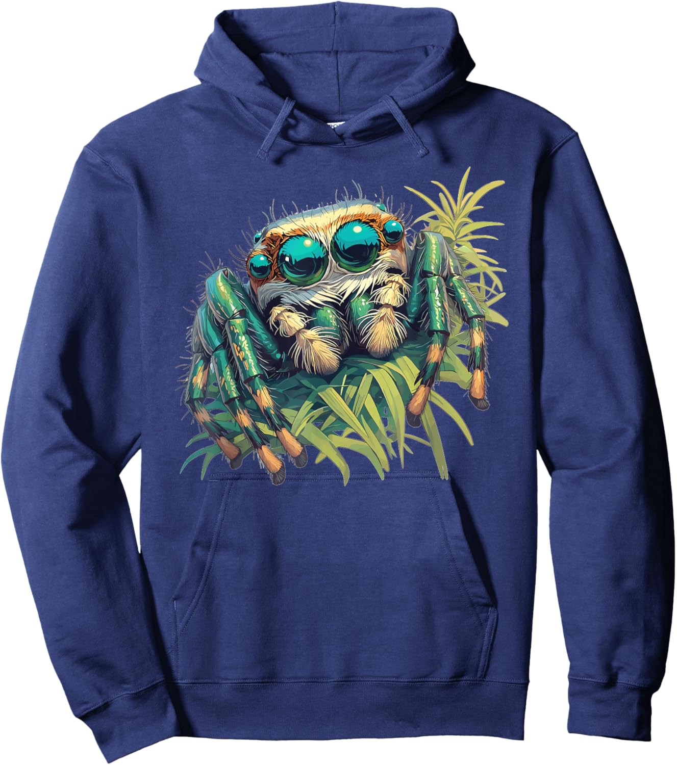 Jumping Spiders Jumping Spider Hoodie - Hoodie | Navy