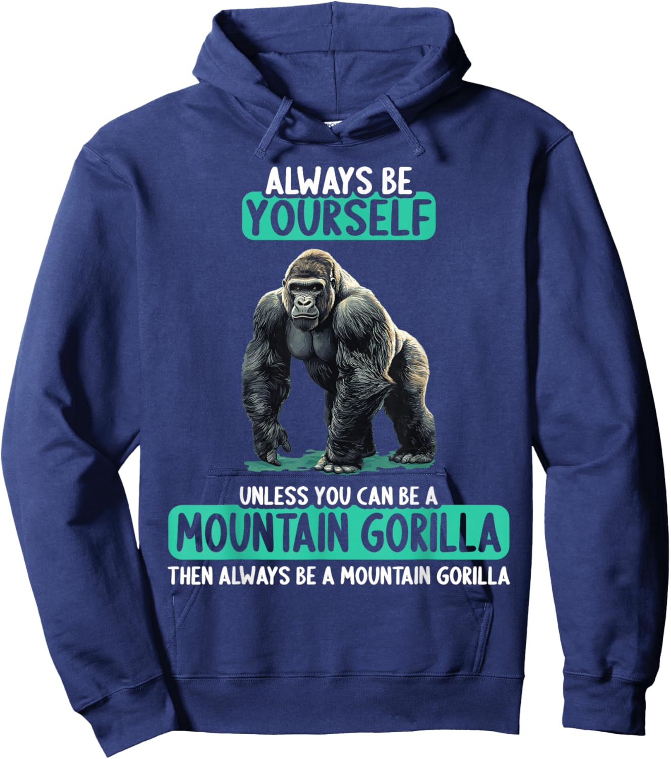 Mountain Gorilla Hoodie - Hoodie | Navy