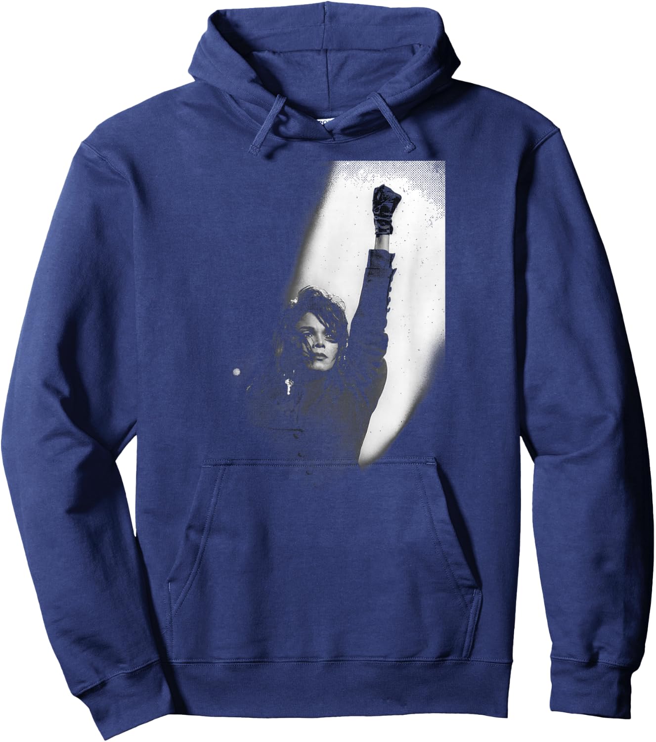 Janet Jackson Performing Live by Stephen Wright Hoodie - Hoodie | Navy