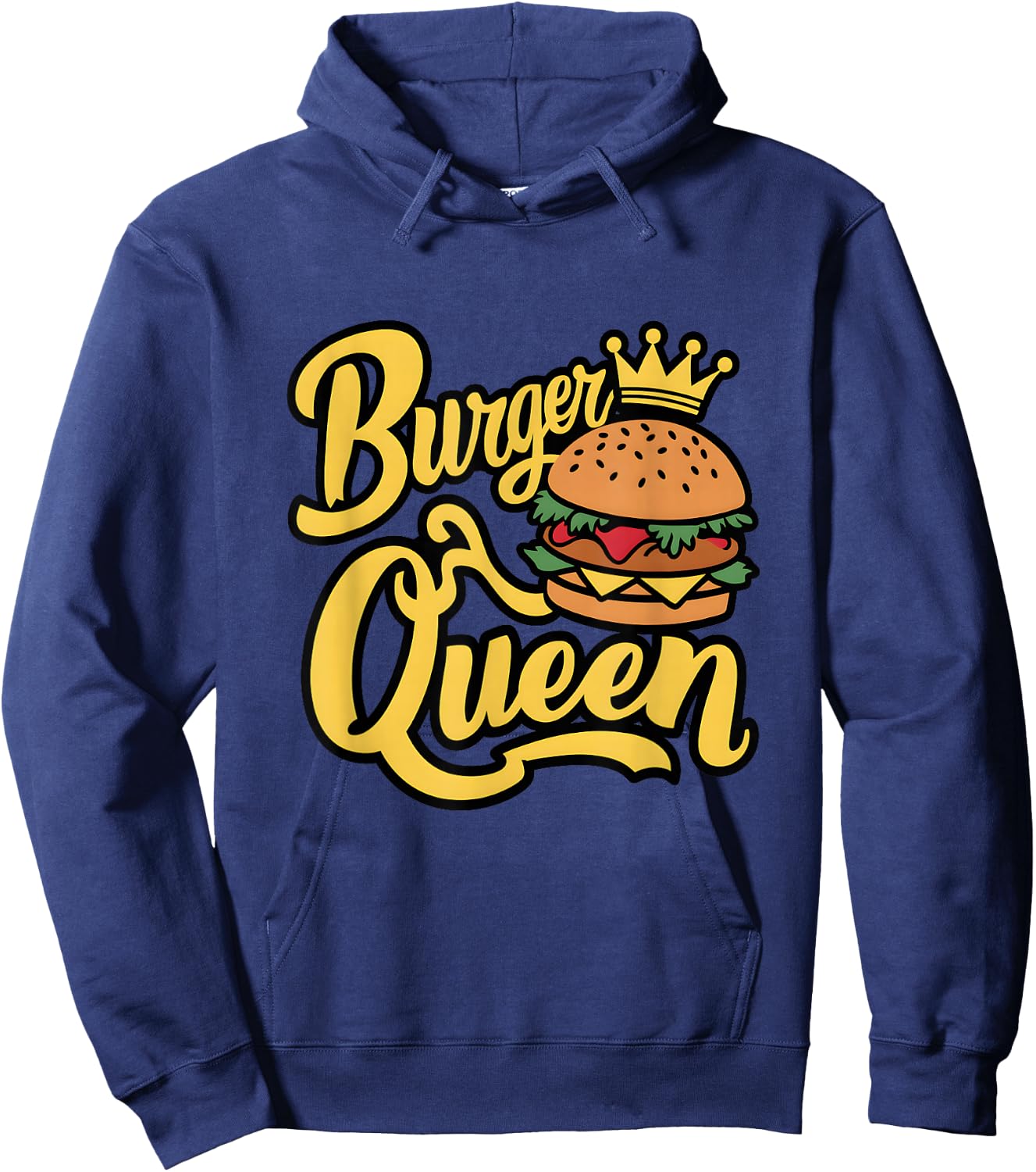 Burger Queen Hoodie - Hoodie | Navy