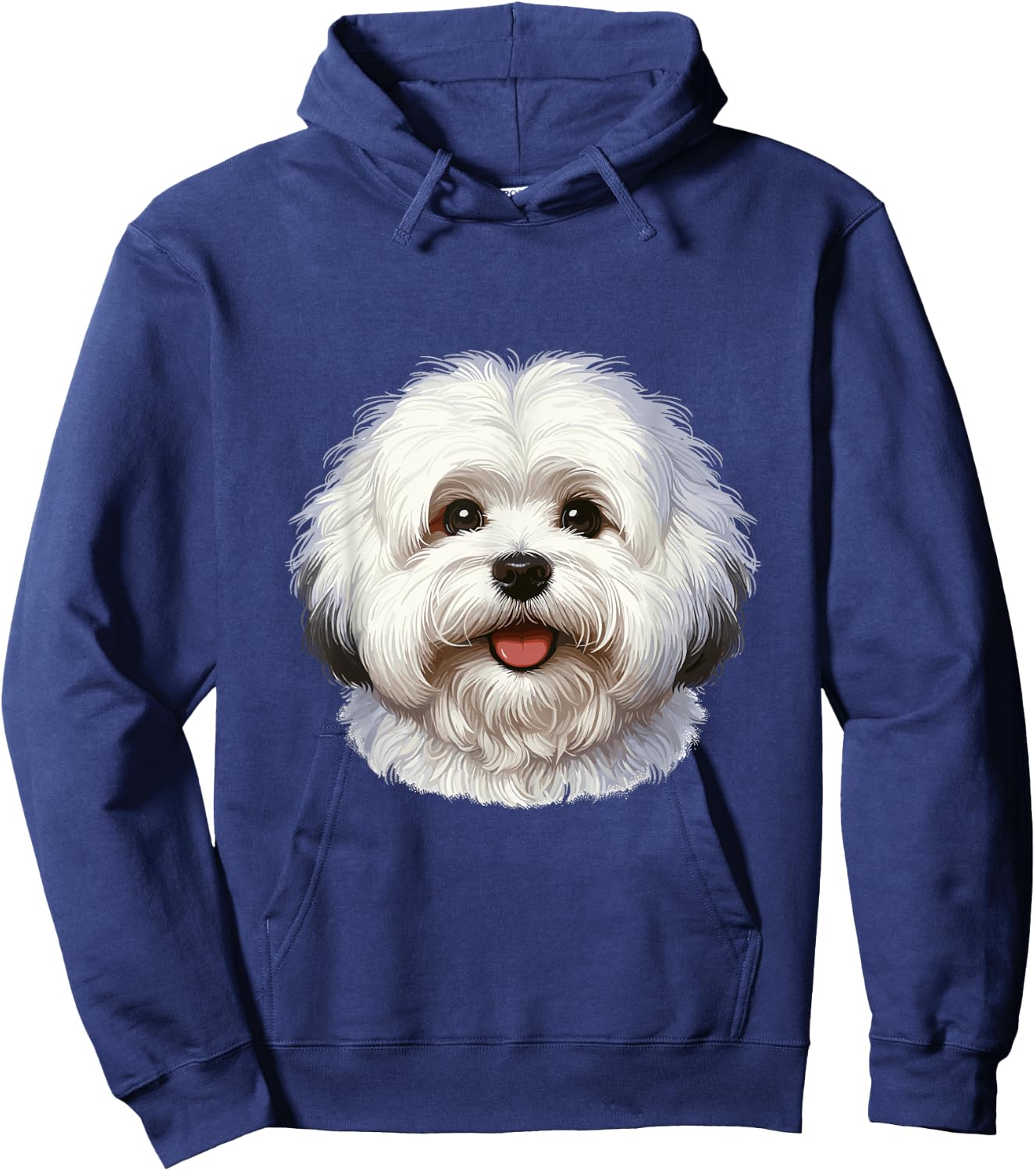 Dog Face - Coton de Tulear Hoodie - Hoodie | Navy