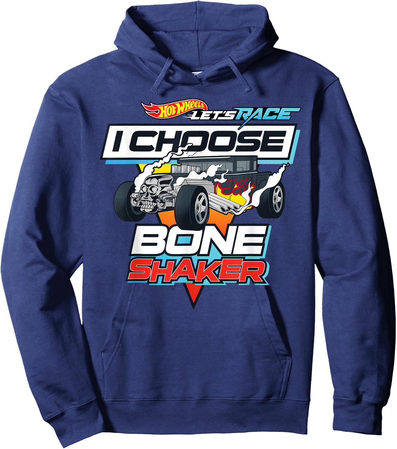 Hot Wheels Let's Race - I Choose Bone Shaker Hoodie - Hoodie | Navy