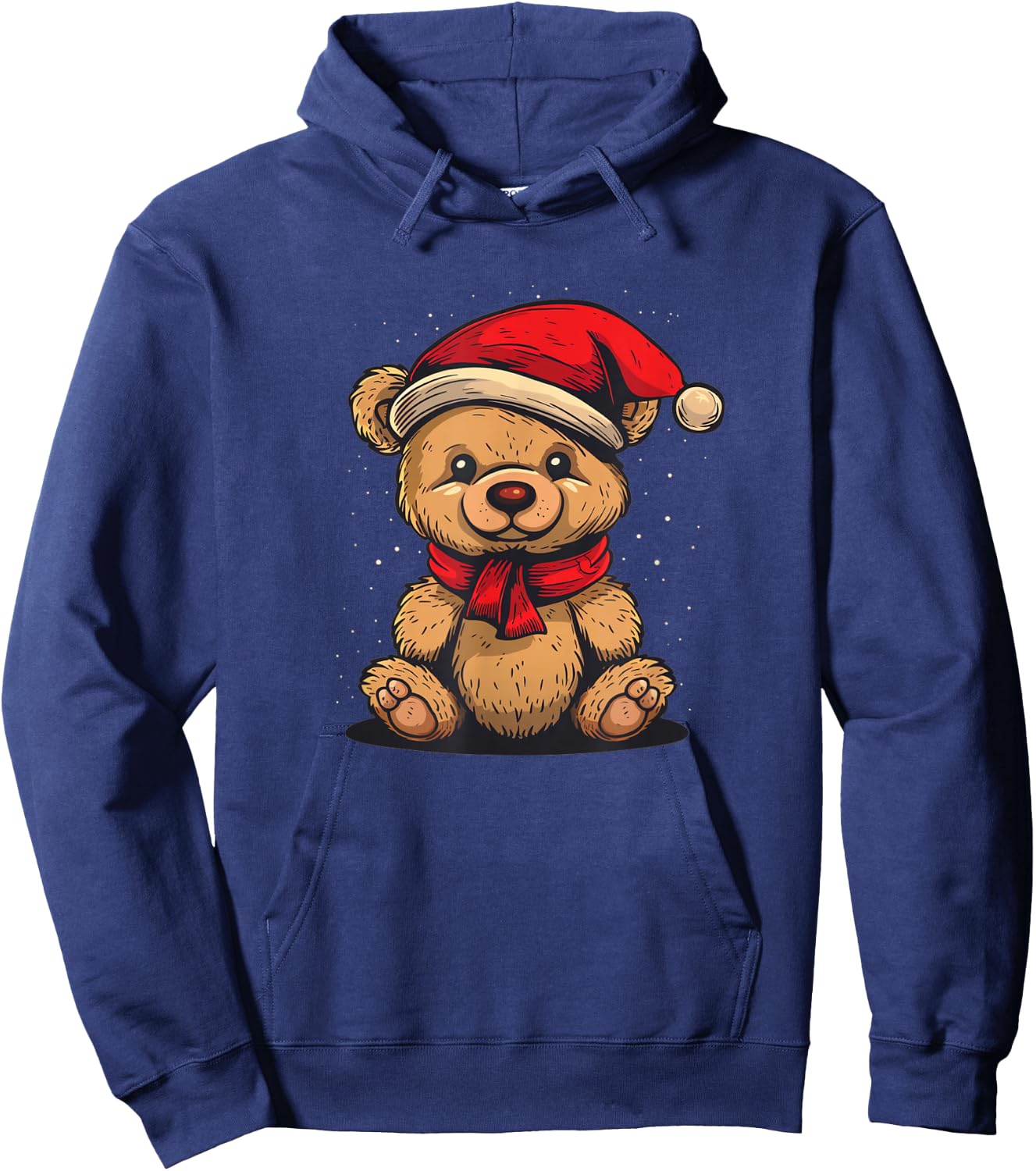 Festive Christmas for Teddy Bears Lovers Hoodie - Hoodie | Navy