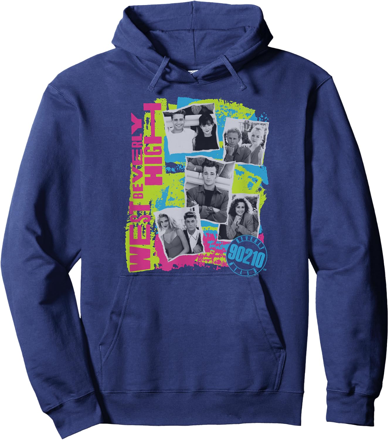 Beverly Hills 90210 - West Beverly High Hoodie - Hoodie | Navy