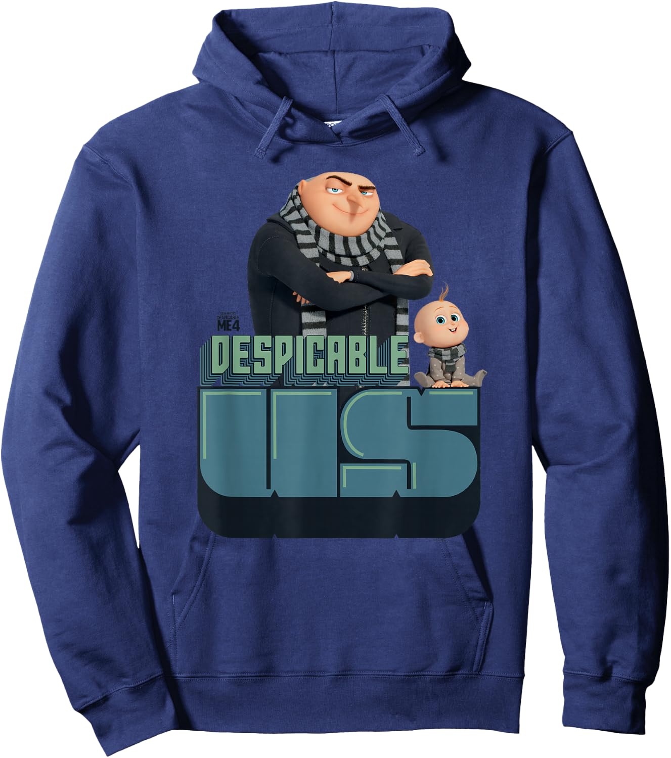 Minions Despicable Me 4 Despicable Us Hoodie - Hoodie | Navy