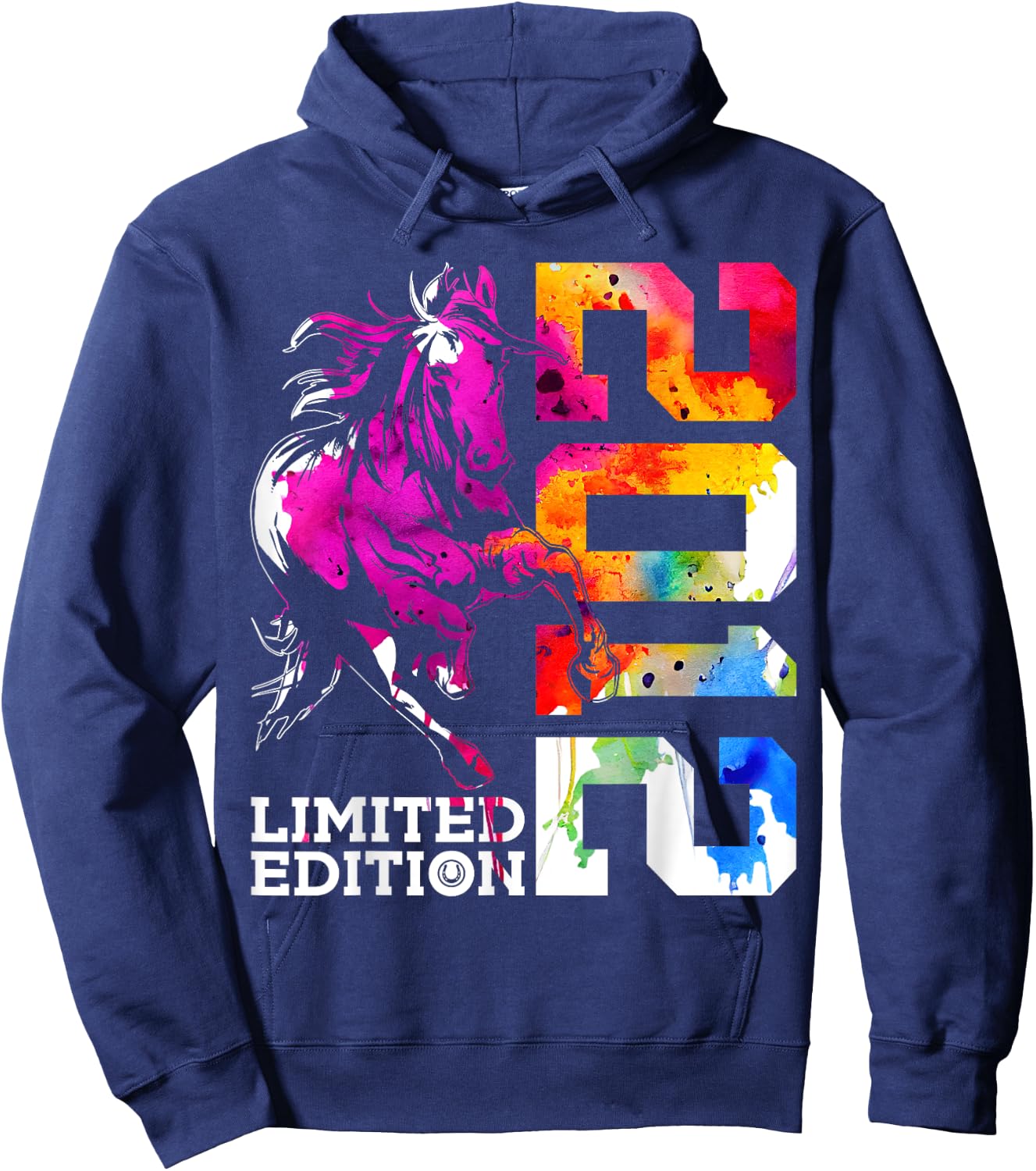 Limited Edition 2012 Riding Horse 13th Birthday Hoodie - Hoodie | Navy