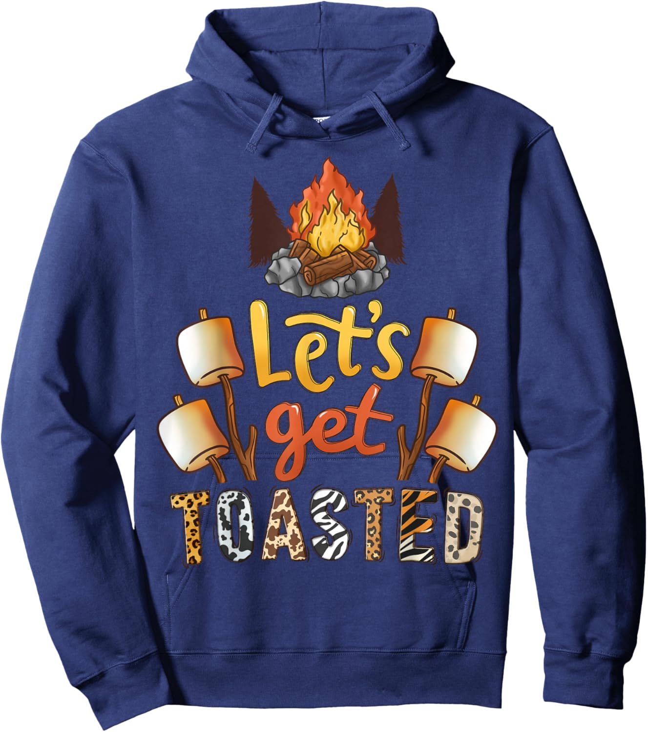 Camping Campfire Camp Co. Camping Campfire Hoodie - Hoodie | Navy