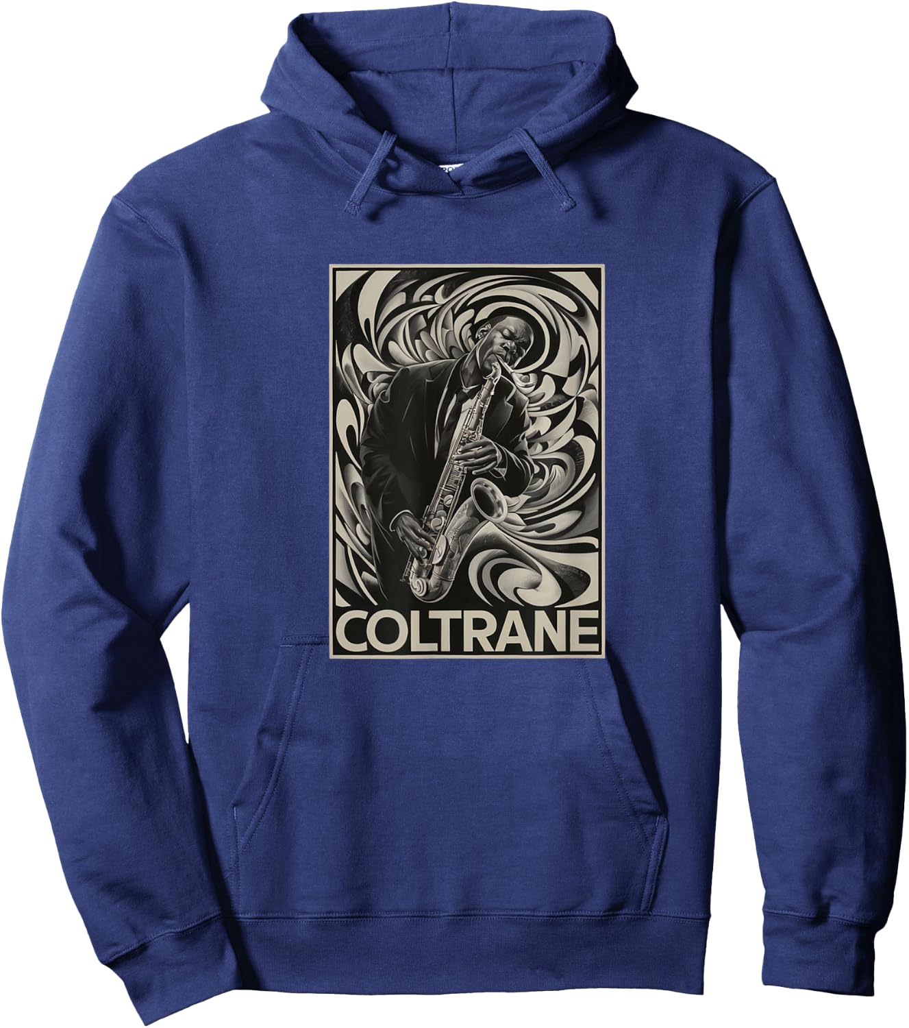 Yes, I Speak Coltrane - Jazz Music Lover Hoodie - Hoodie | Navy