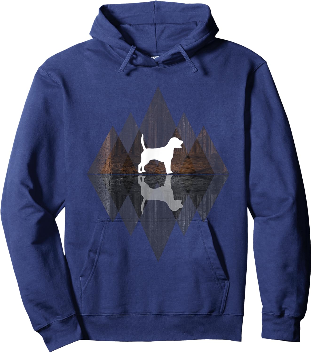 I Love Beagle Hoodie - Hoodie | Navy