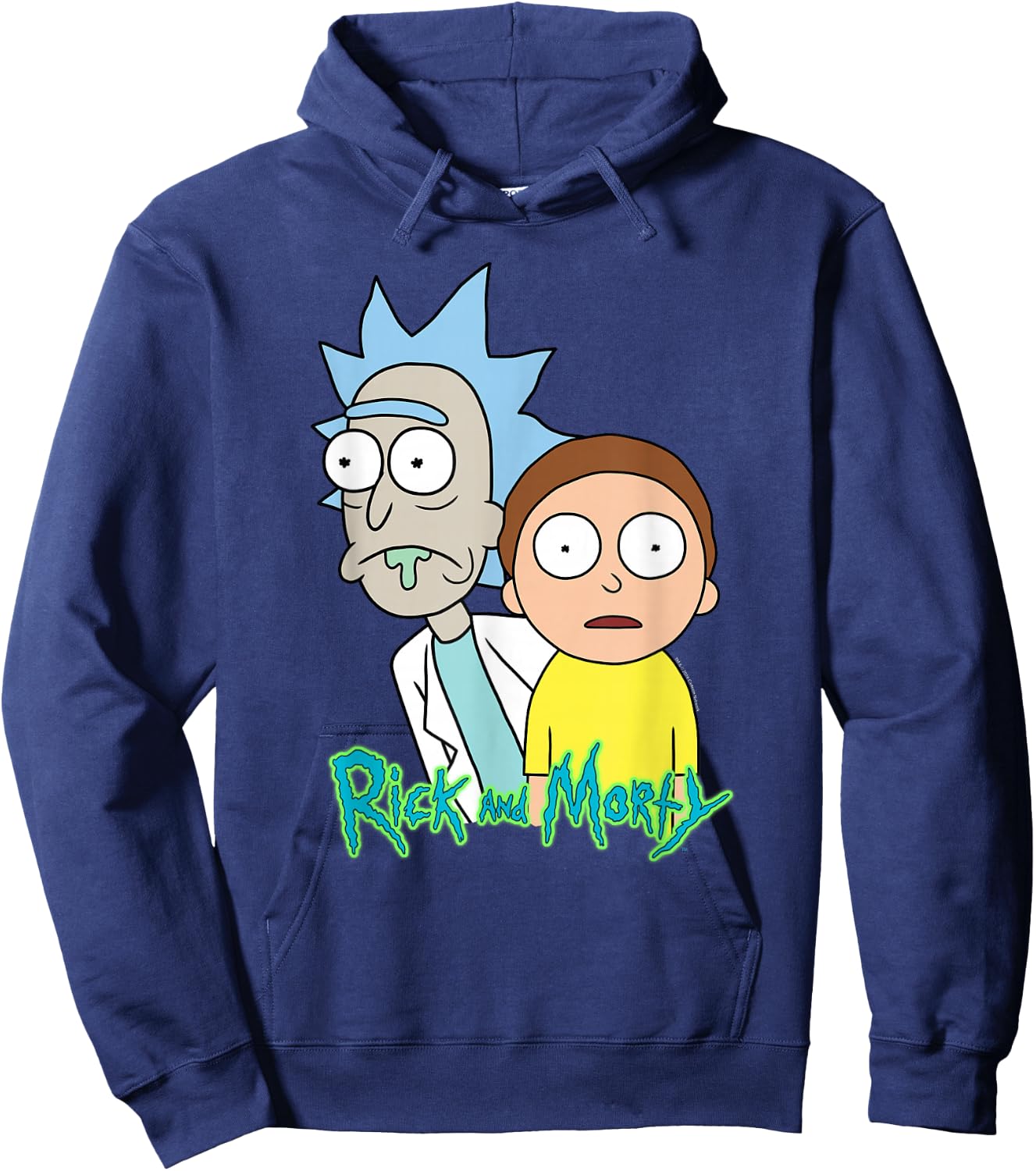 Rick & Morty Rick and Morty Stunned Hoodie - Hoodie | Navy
