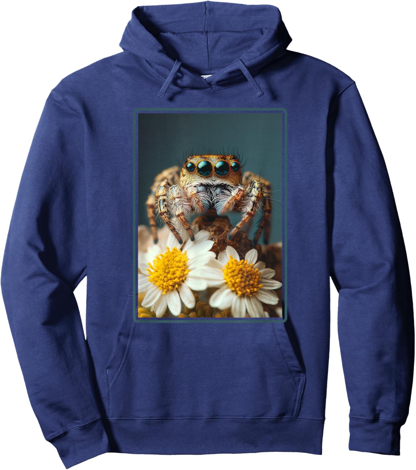 Jumping Spiders Jumping Spider Hoodie - Hoodie | Navy
