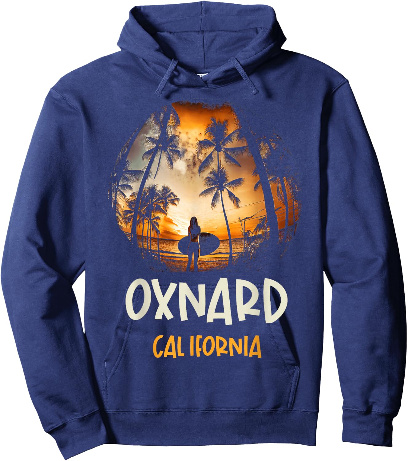 Oxnard California Hoodie - Hoodie | Navy