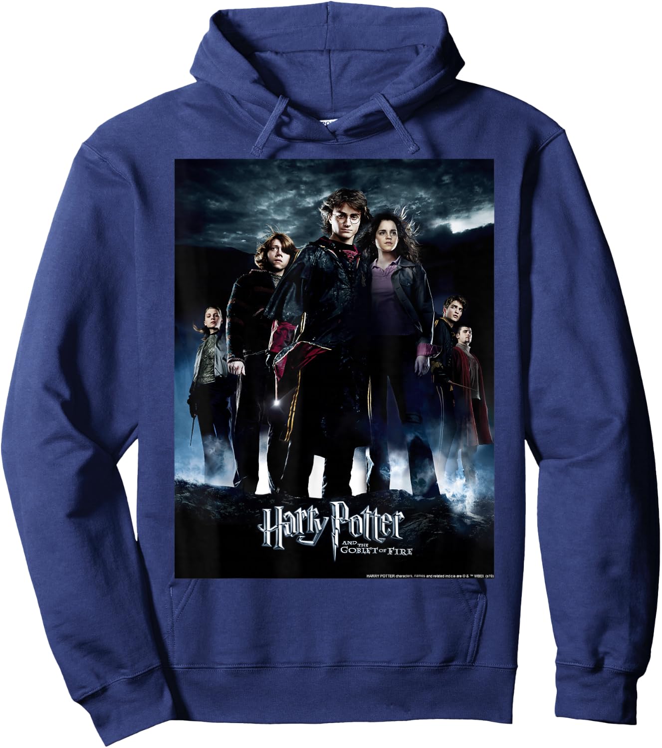 Harry Potter And The Goblet Of Fire Poster Hoodie - Hoodie | Navy