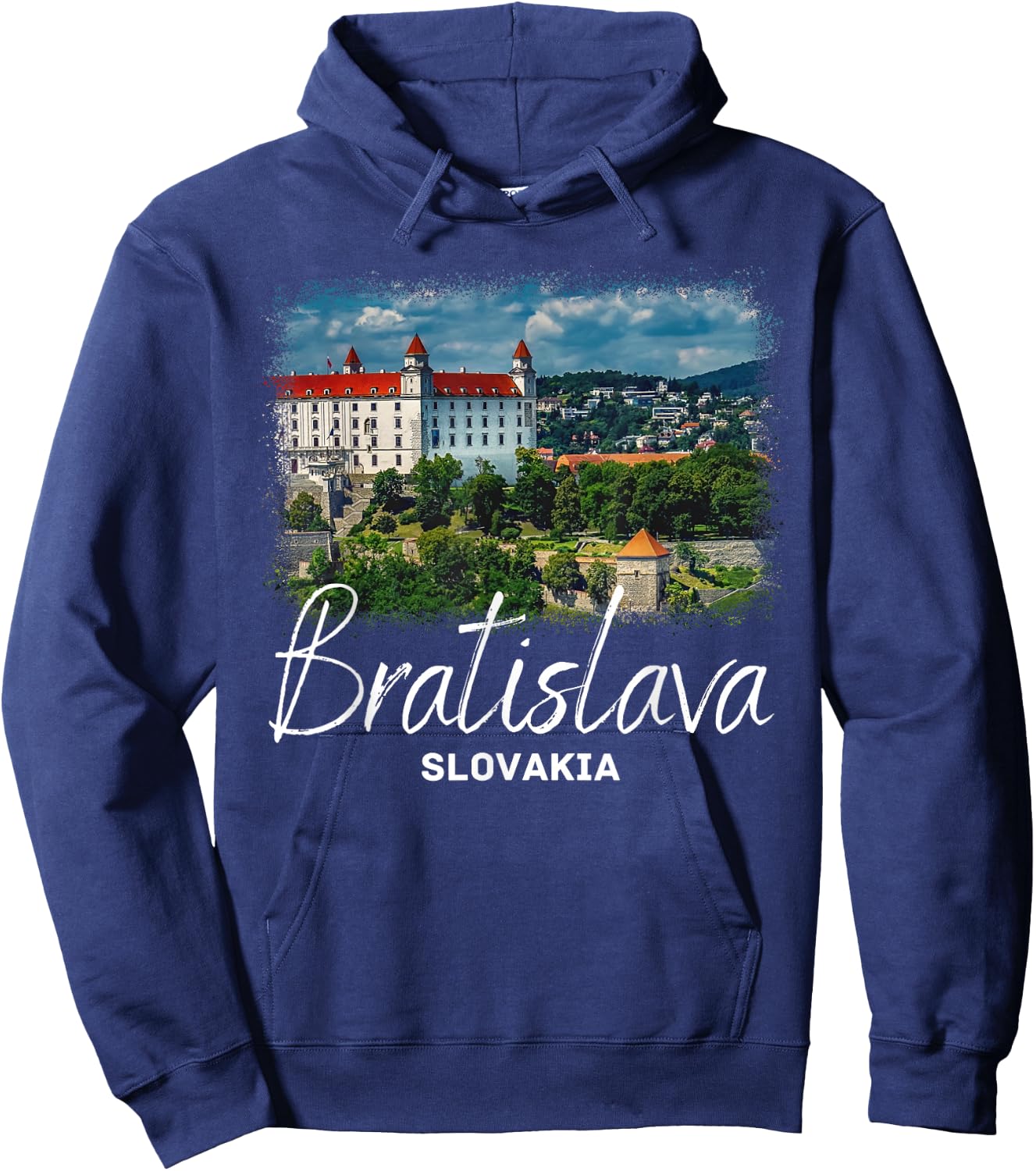Slovakia Bratislava Souvenir / Bratislava Hoodie - Hoodie | Navy