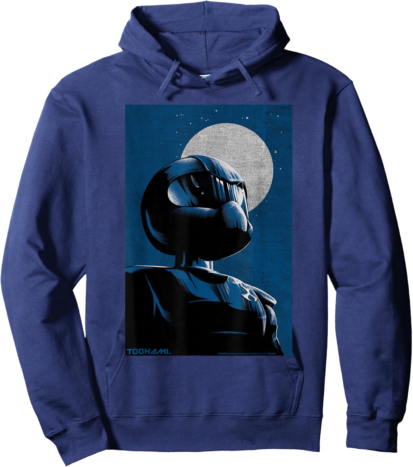 Toonami T.O.M. Moon Hoodie - Hoodie | Navy