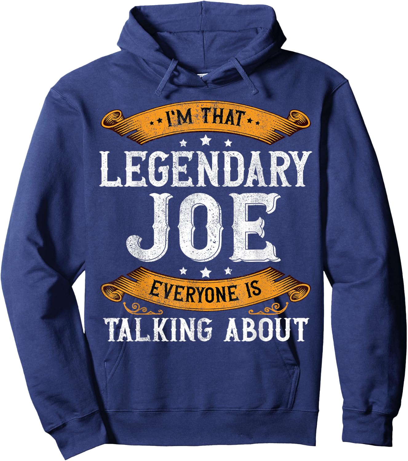 Joe Personal Name Funny Joe First Name Hoodie - Hoodie | Navy