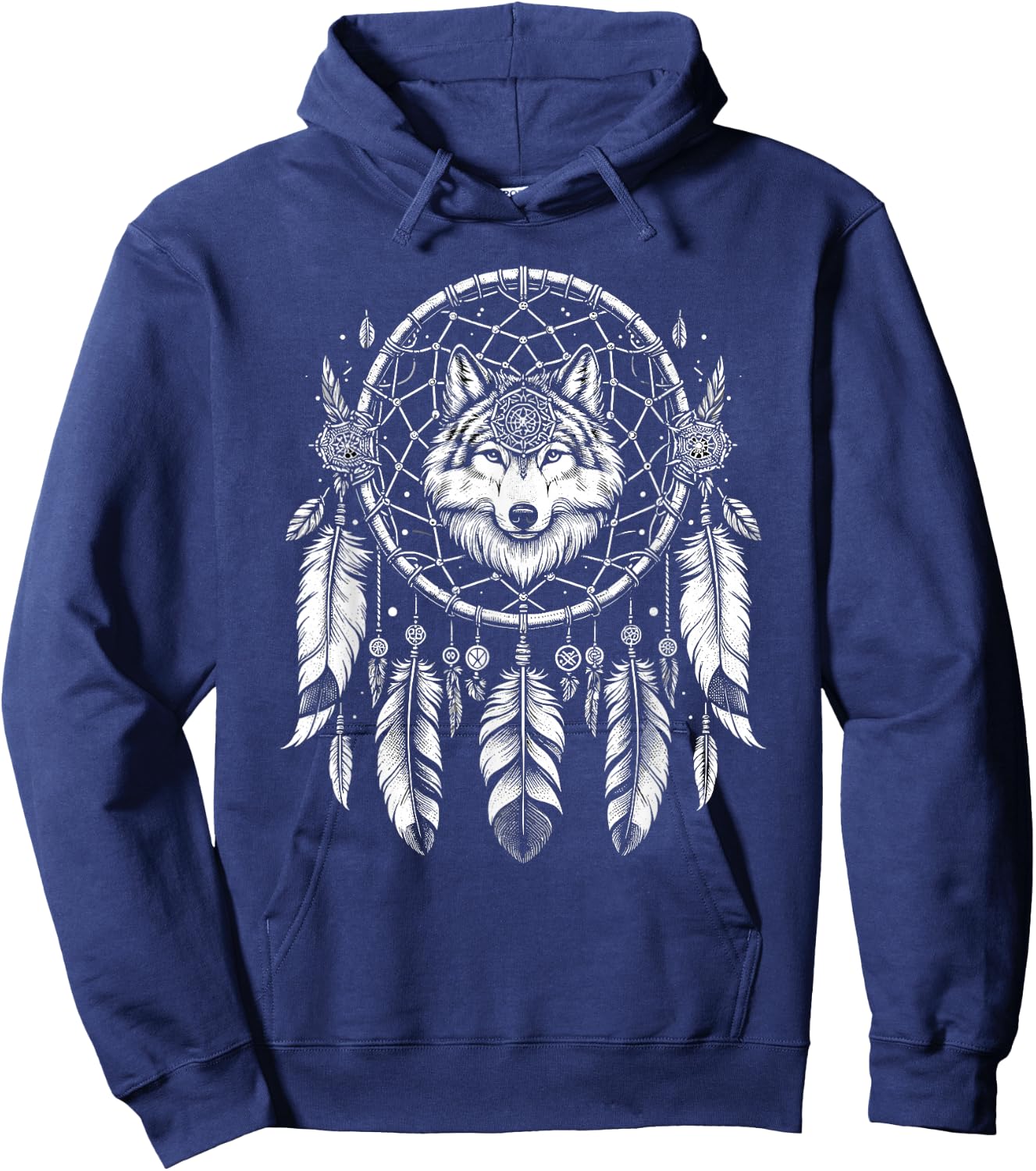 Dream Catcher Bohemian Spiritual Dreamcatcher Hoodie - Hoodie | Navy