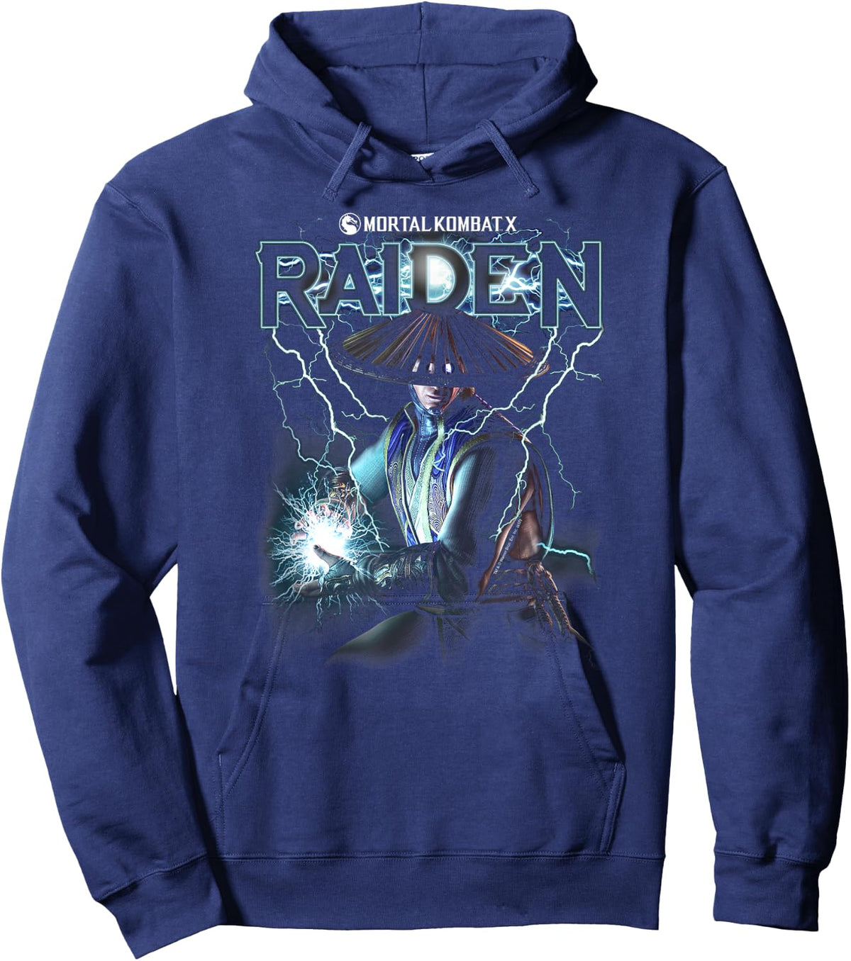 Mortal Kombat X Raiden Hoodie - Hoodie | Navy