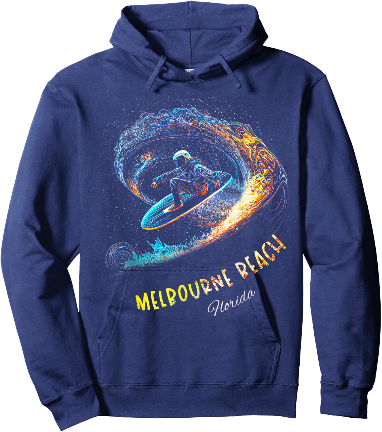 Melbourne Beach Florida Hoodie - Hoodie | Navy