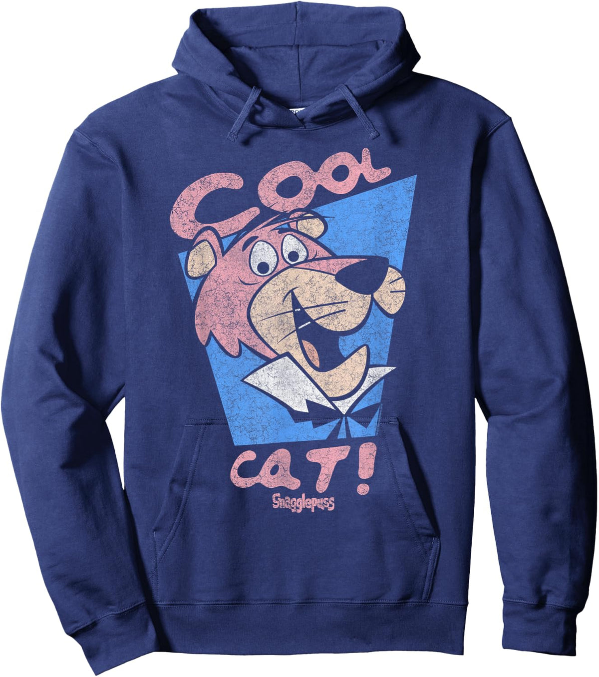 Snagglepuss Cool Cat Hoodie - Hoodie | Navy