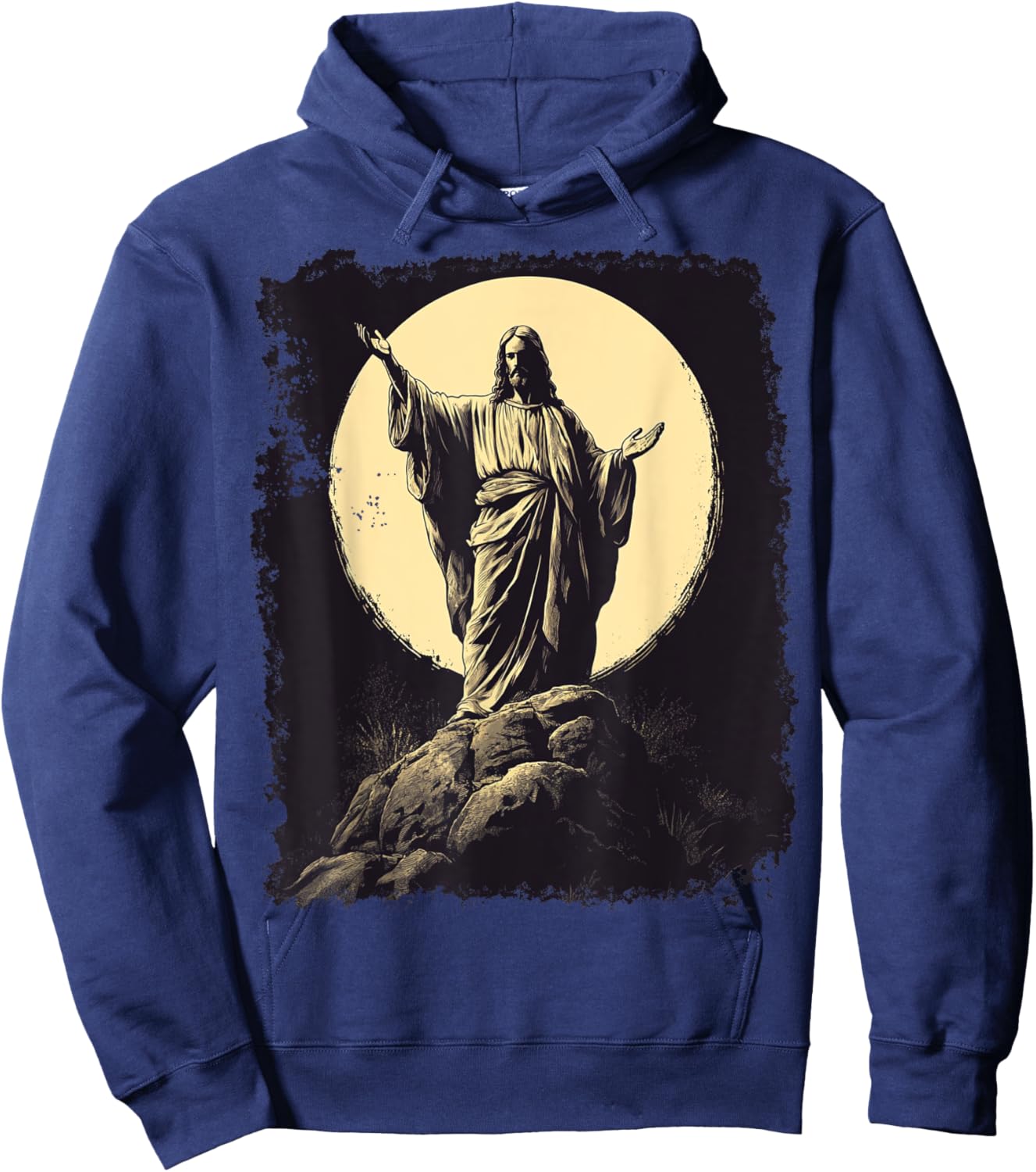 King Jesus Christ Hoodie - Hoodie | Navy