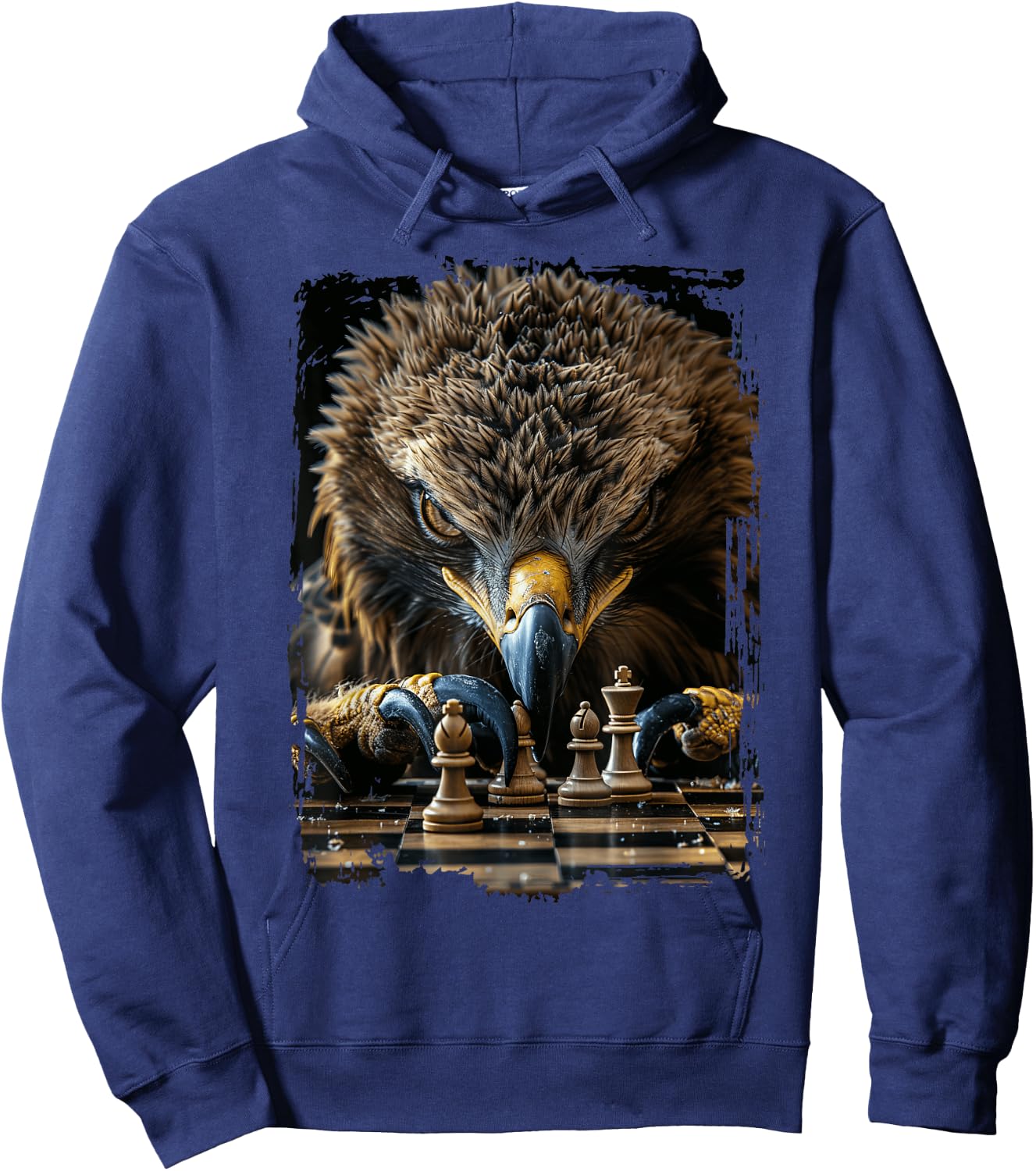 Eagle Chess Hoodie - Hoodie | Navy