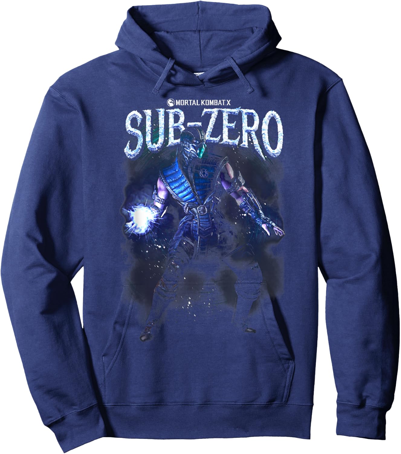 Mortal Kombat X Sub-Zero Hoodie - Hoodie | Navy