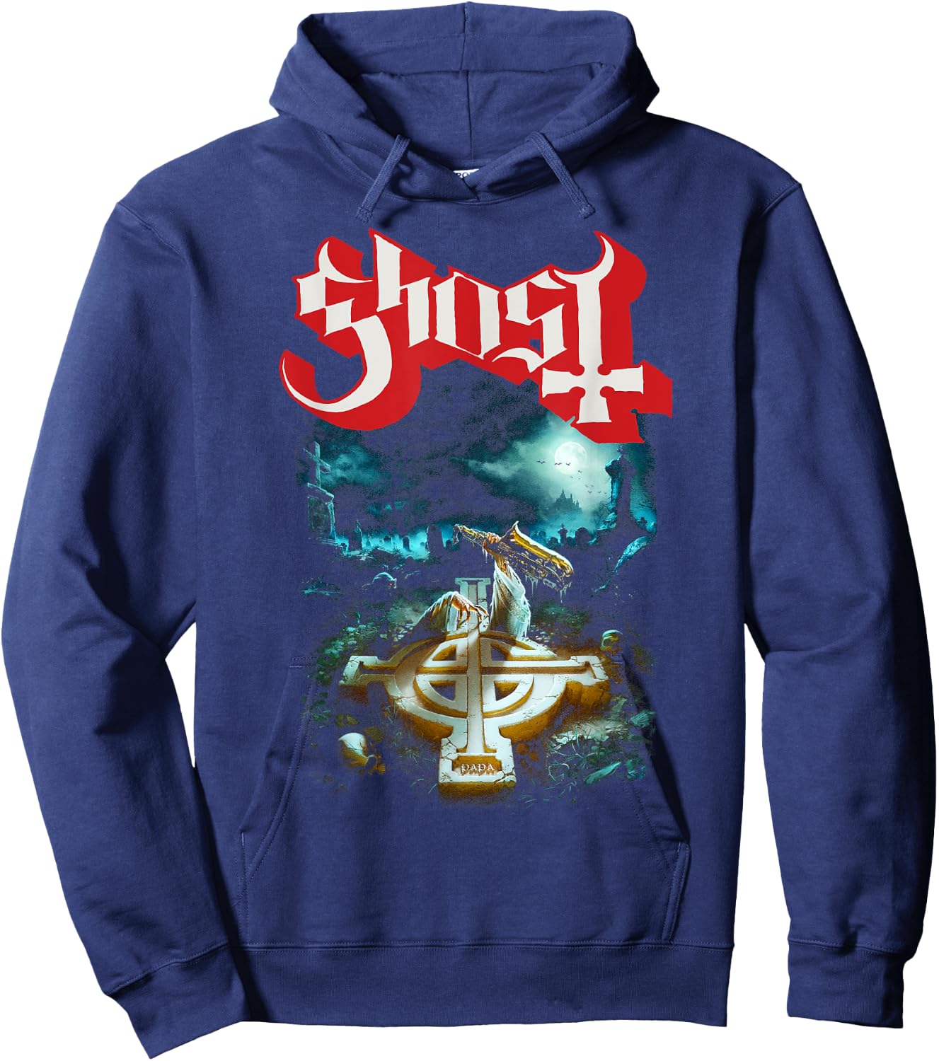 Ghost - Rite Here Rite Now Cover Hoodie - Hoodie | Navy