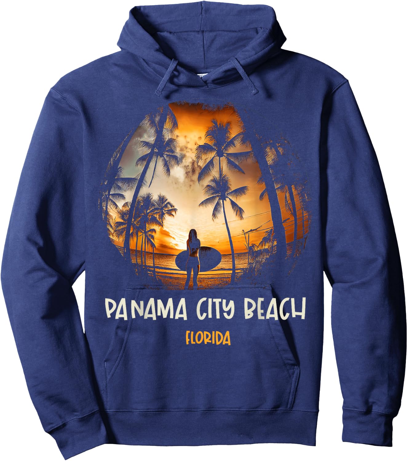 Panama City Beach Florida Hoodie - Hoodie | Navy