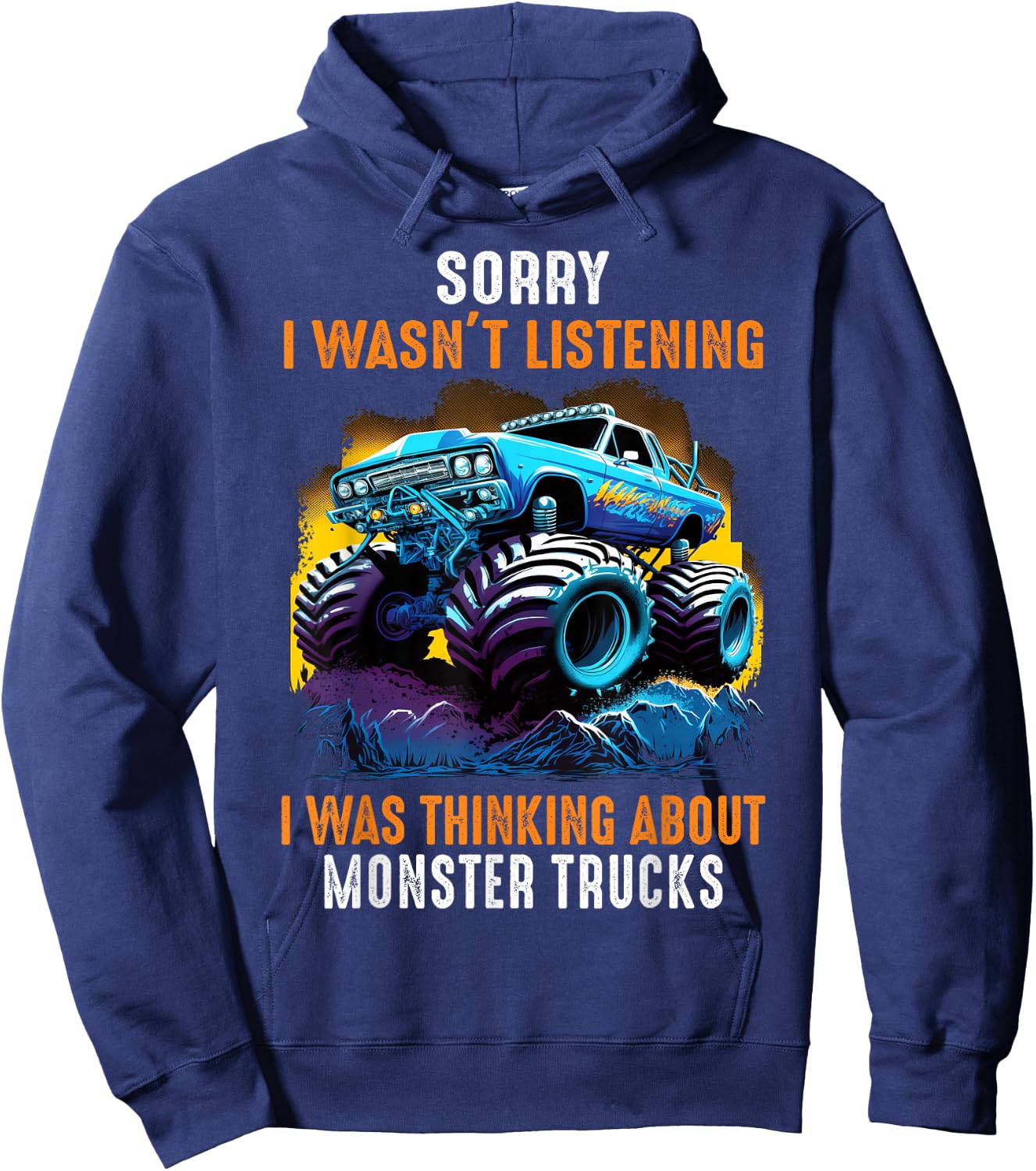 Monster Truck Fans Hoodie - Hoodie | Navy