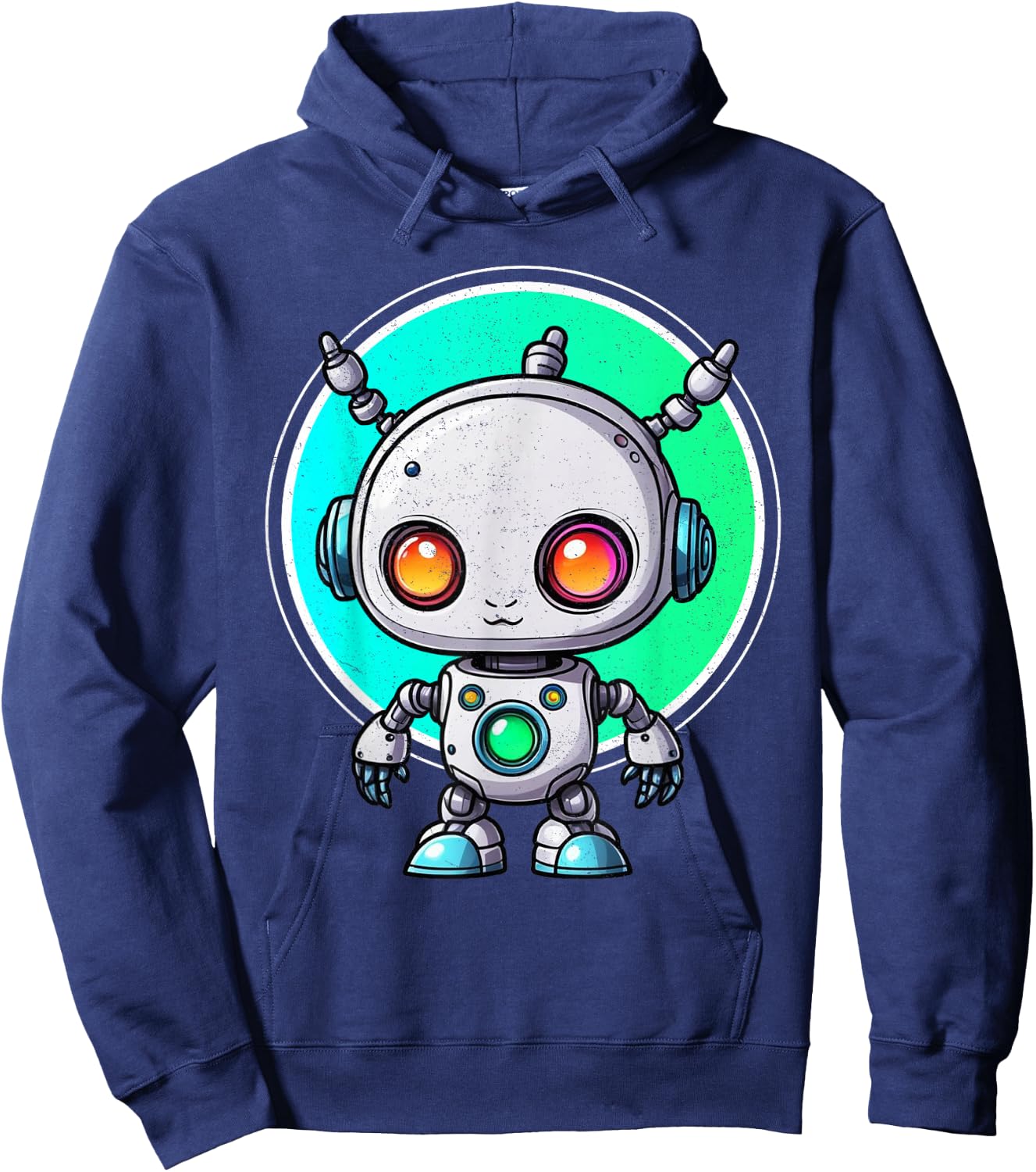 Robot For Kids Boys Girls Robotics Engineer Hoodie - Hoodie | Navy
