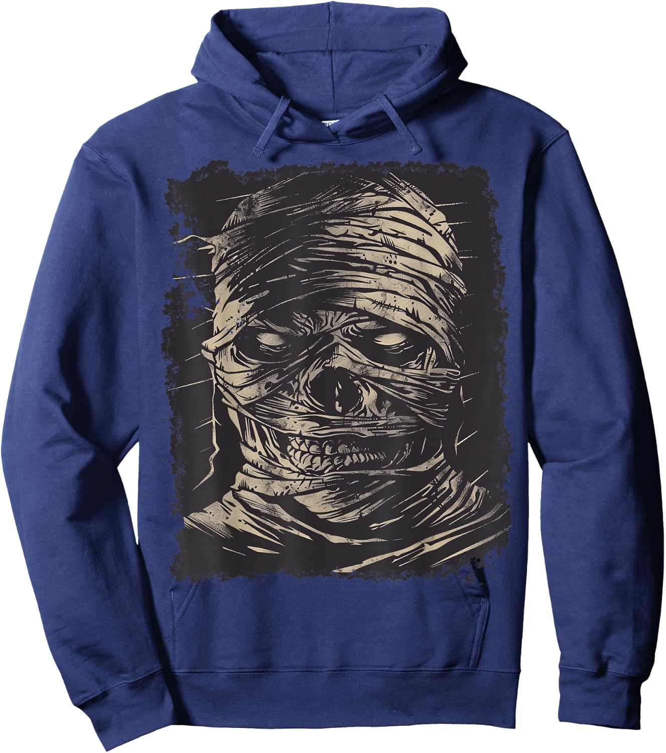 Scary Mummy Hoodie - Hoodie | Navy