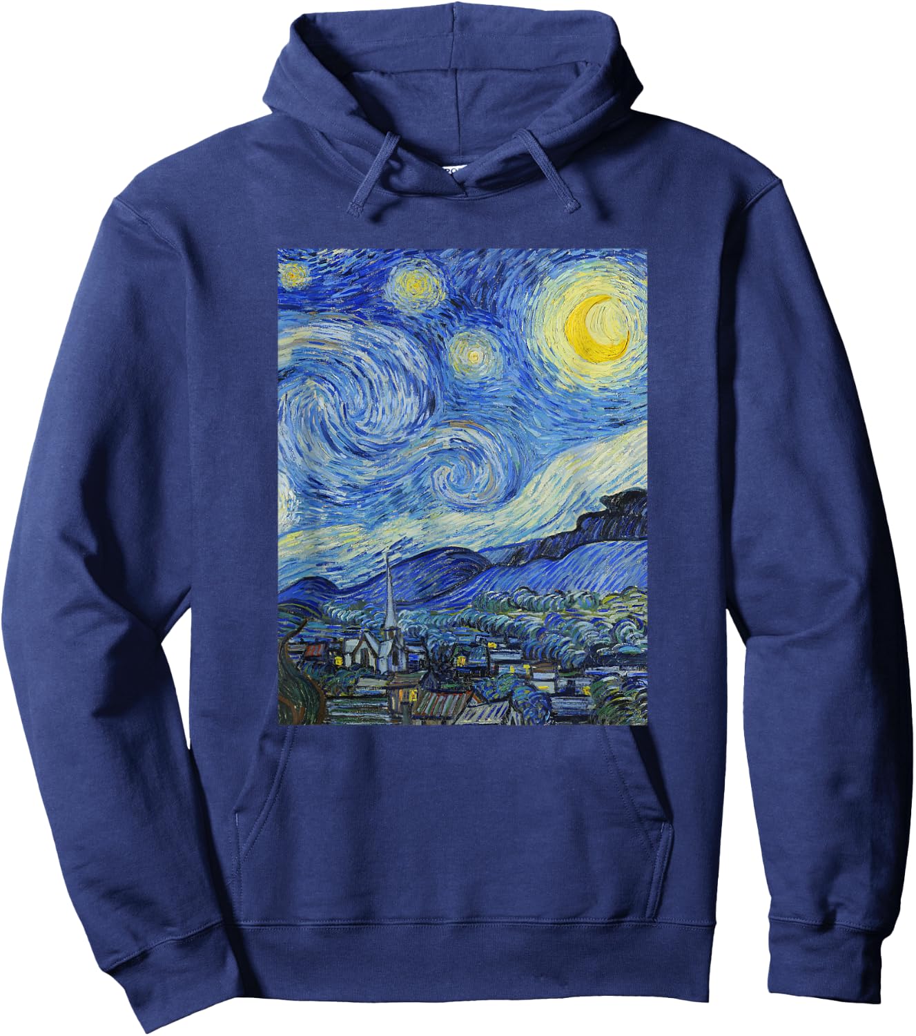 Van Gogh Starry Night Art for Artists Hoodie - Hoodie | Navy