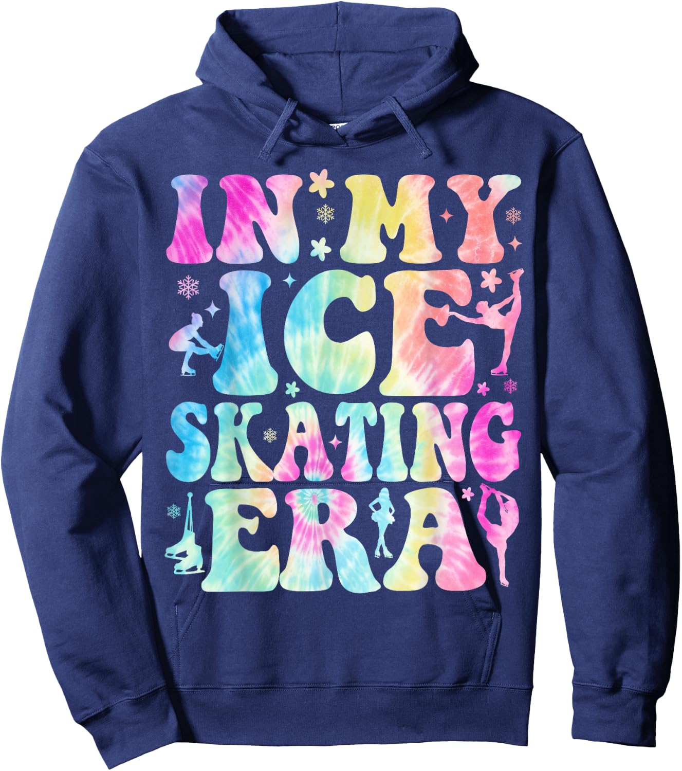 In My Ice Skating Era Hoodie - Hoodie | Navy