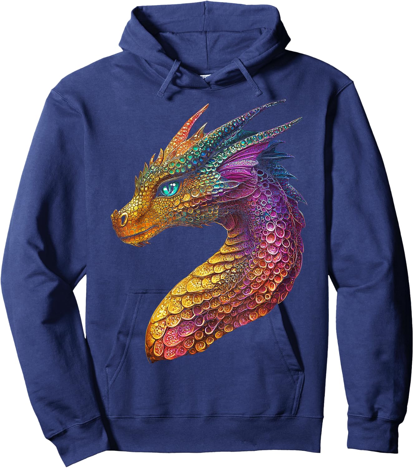 Feydragon Dragon Graphic Mythical Art Feydragon Hoodie - Hoodie | Navy