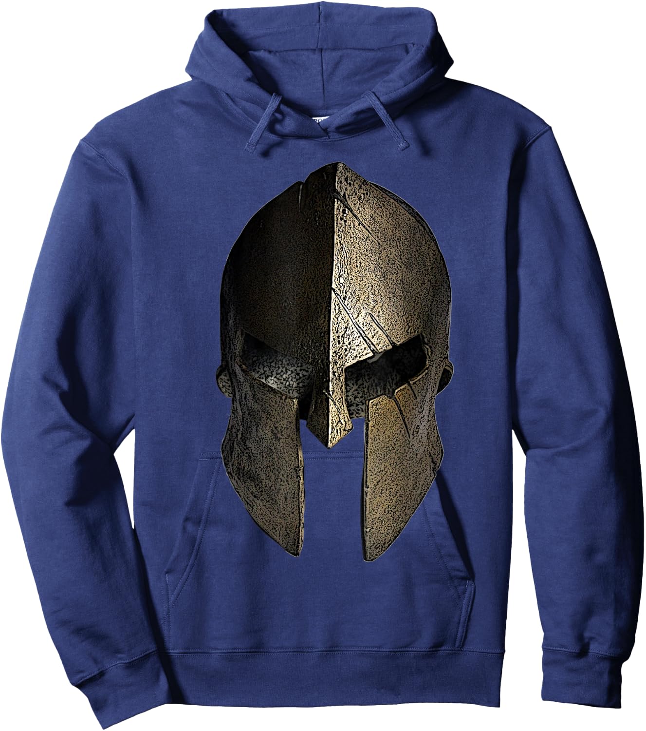 Vintage Spartan Helmet - Warrior Shirt Hoodie - Hoodie | Navy