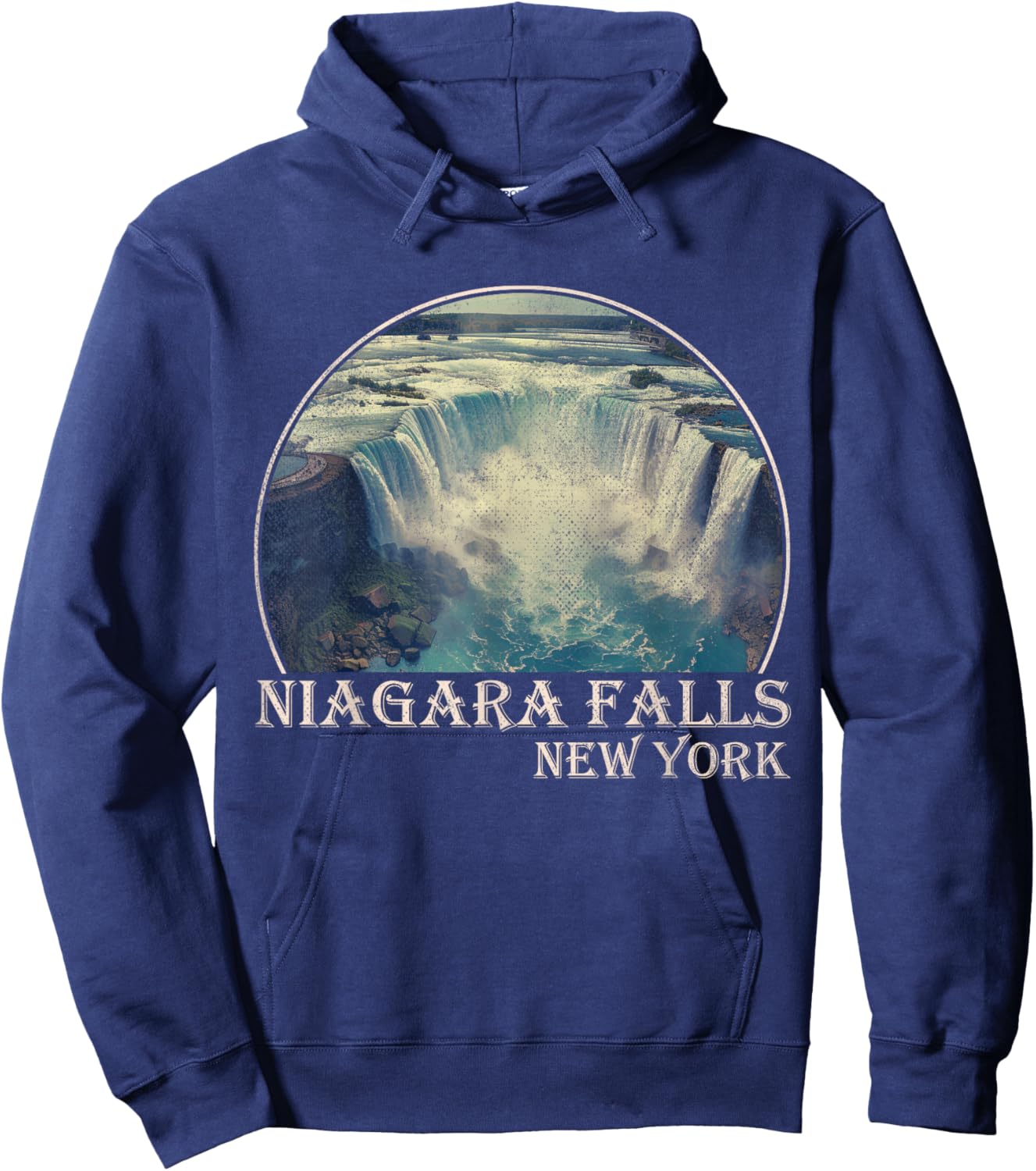 Niagara Falls New York NY Hoodie - Hoodie | Navy